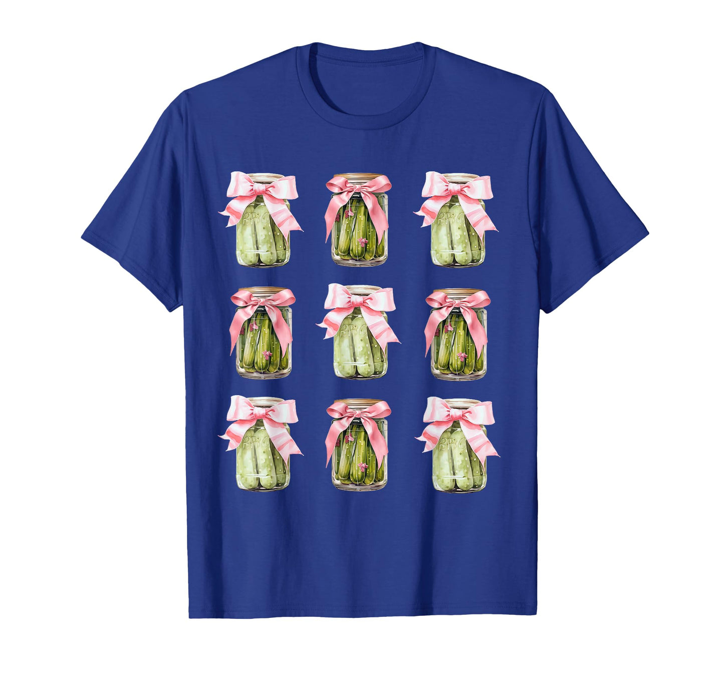 Pickle Jar Women Coquette Bow Pickle Party Birthday Girl T-Shirt