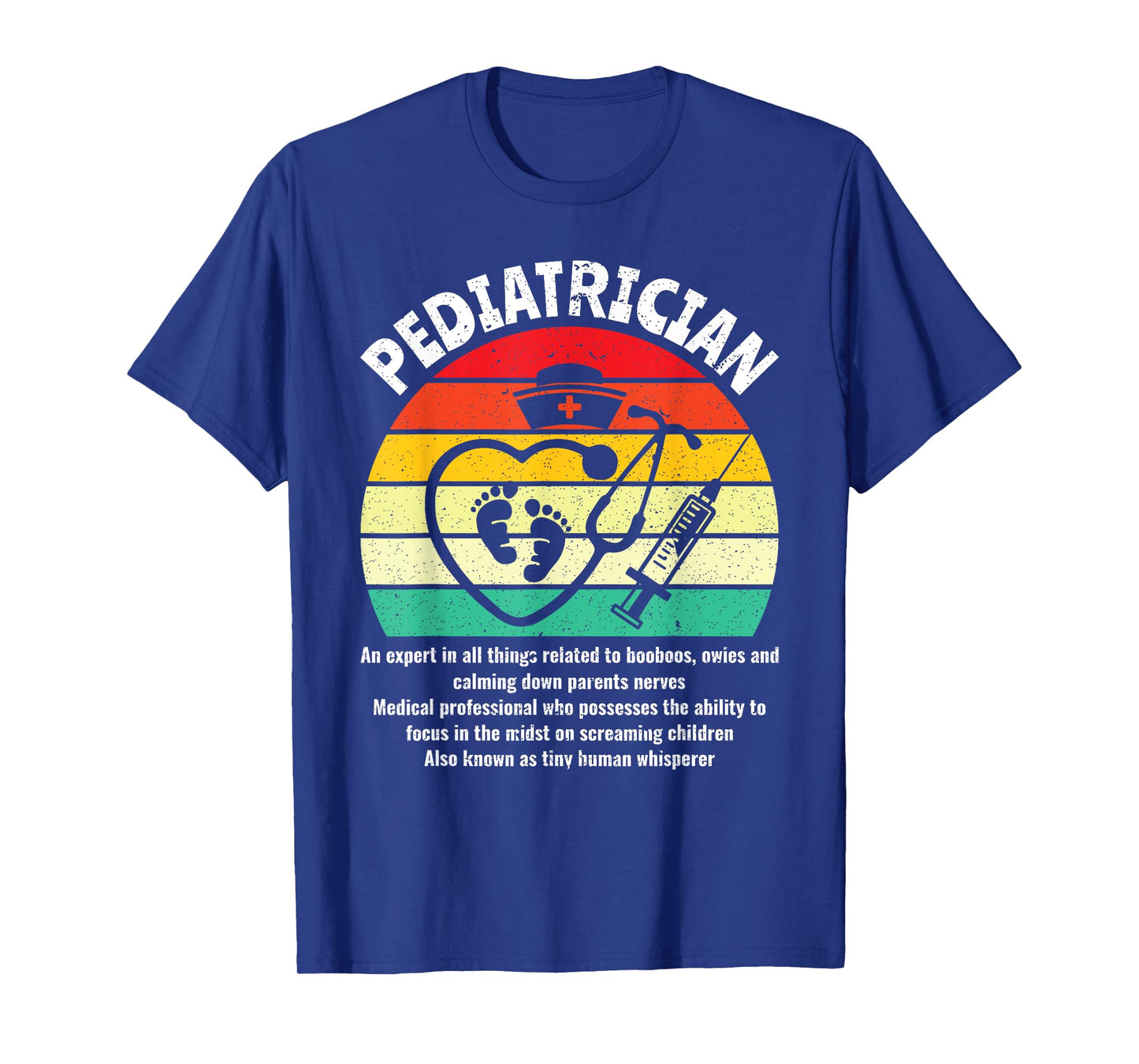 Funny Paediatrician Definition Pediatrician Nurse T-Shirt