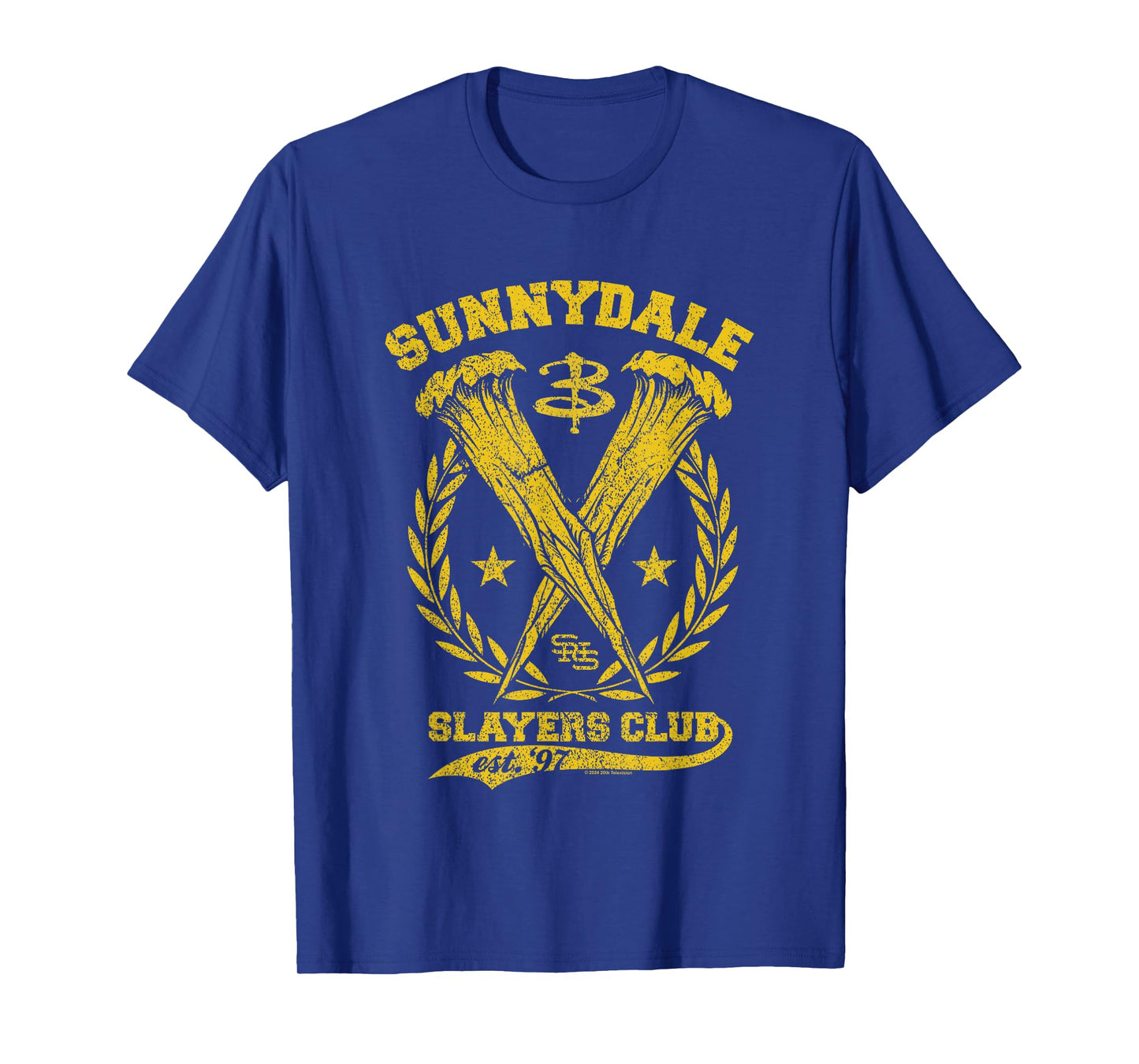 Buffy The Vampire Slayer Sunnydale Slayers Club Collegiate T-Shirt