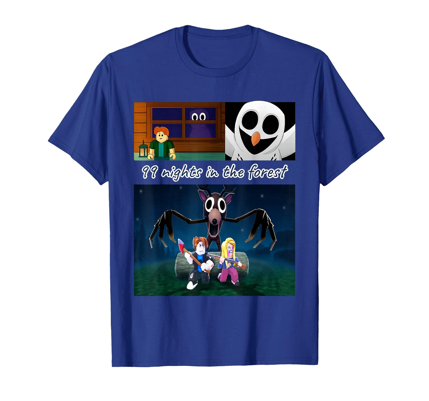 99 Nights in The Forest Birthday Costume for Boys Girls Teen T-Shirt