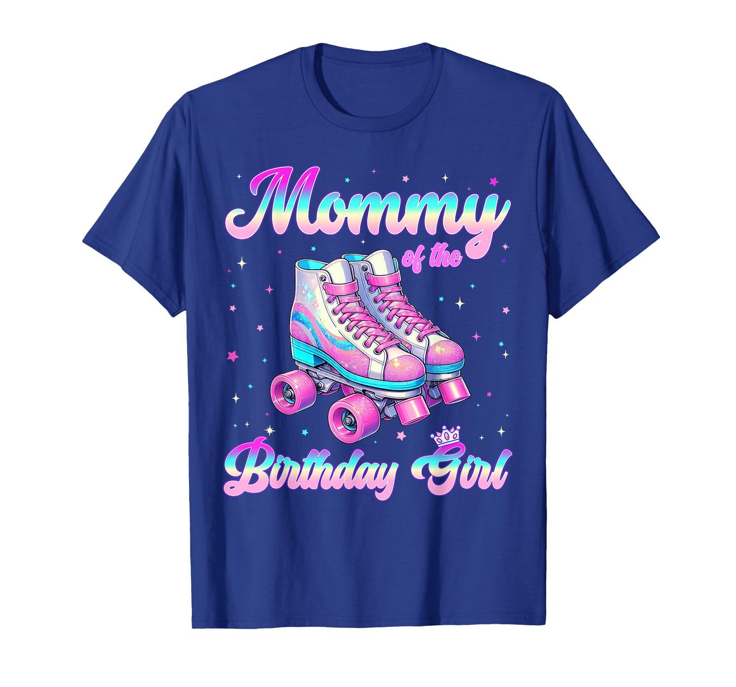 Mommy Of The Birthday Girl Tie Dye Birthday Girl Family T-Shirt