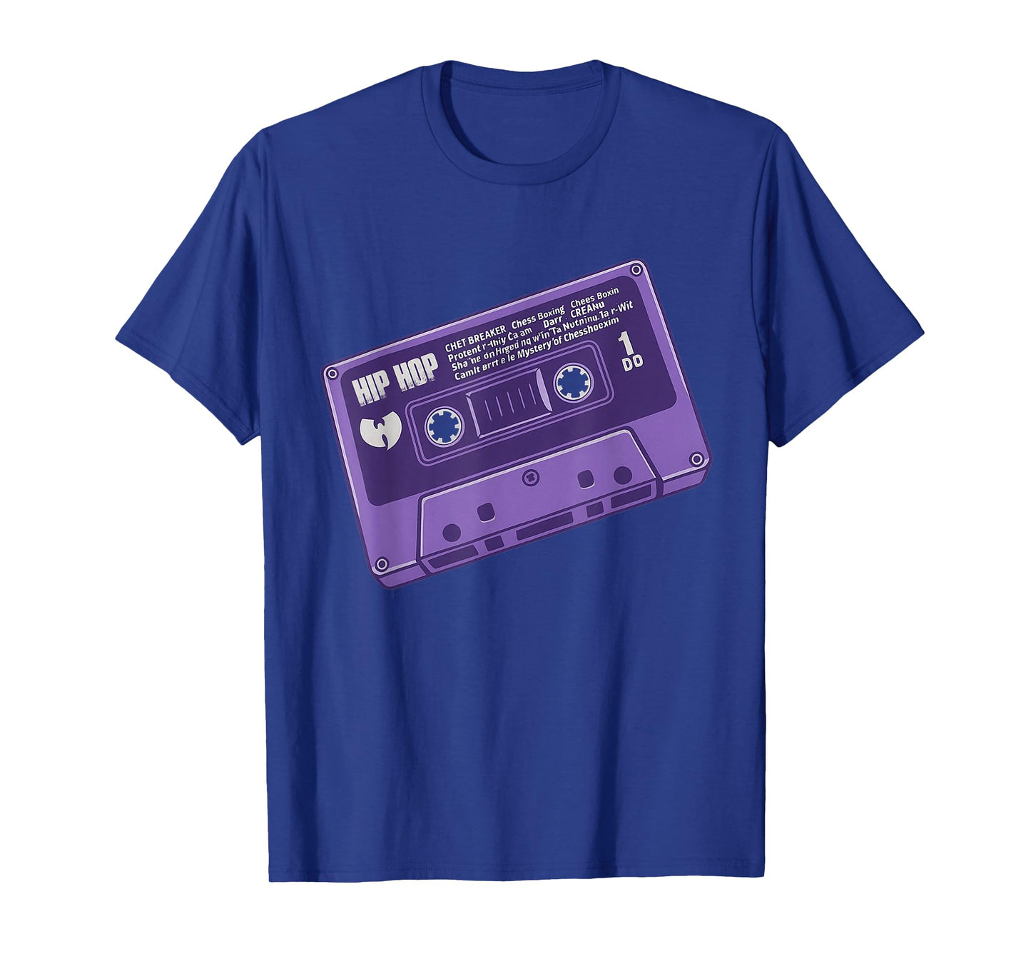 Purple Cassette Tape Retro Vintage 90s Hip Hop Music Lover T-Shirt