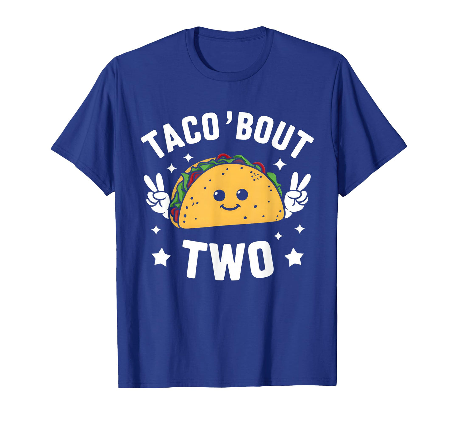 Taco Bout Two Mexican 2 year old Boy Girls Second Birthday T-Shirt