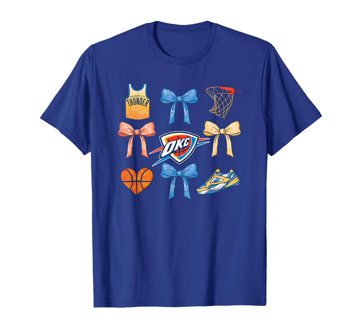 NBA Oklahoma City Thunder Bow Grid T-Shirt
