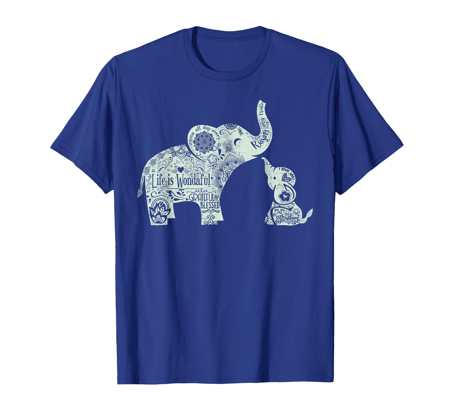 Mama and Baby Elephants Shirt T-Shirt