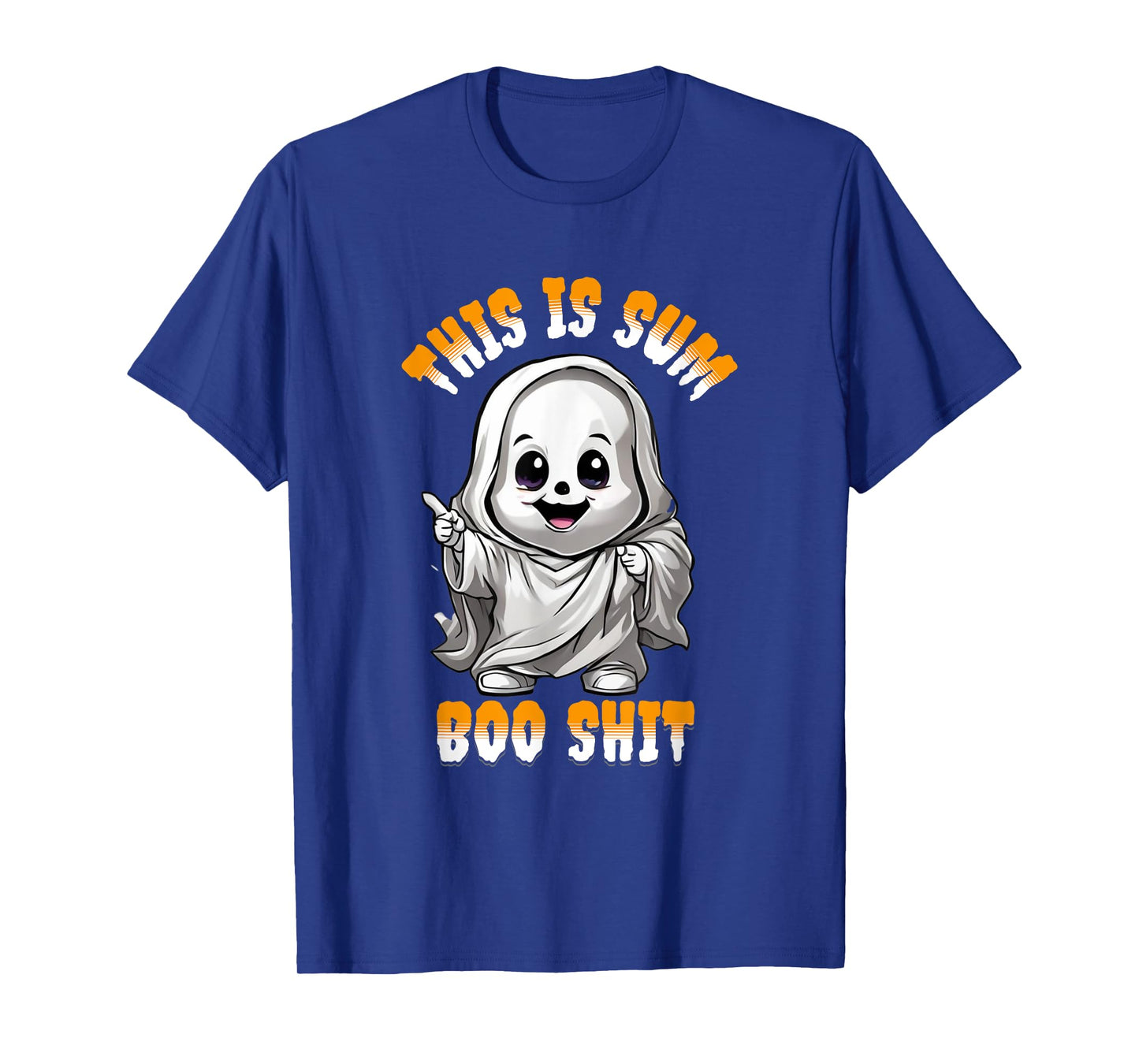 Funny Ghost This is Some Boo Sheet Halloween T-Shirt