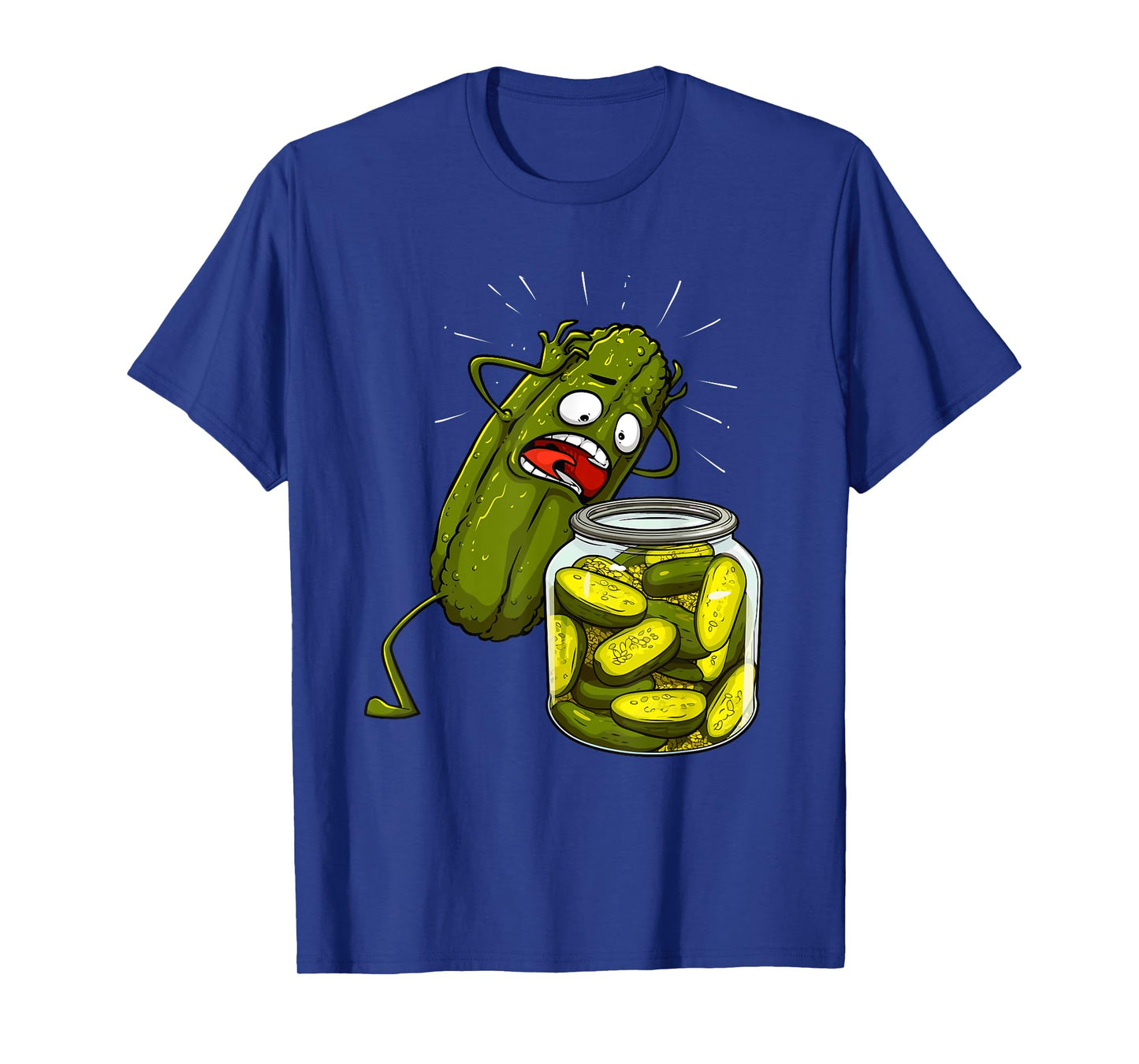 Best Pickle Art For Men Women Kids Jarr Dill Pickle Novelty T-Shirt