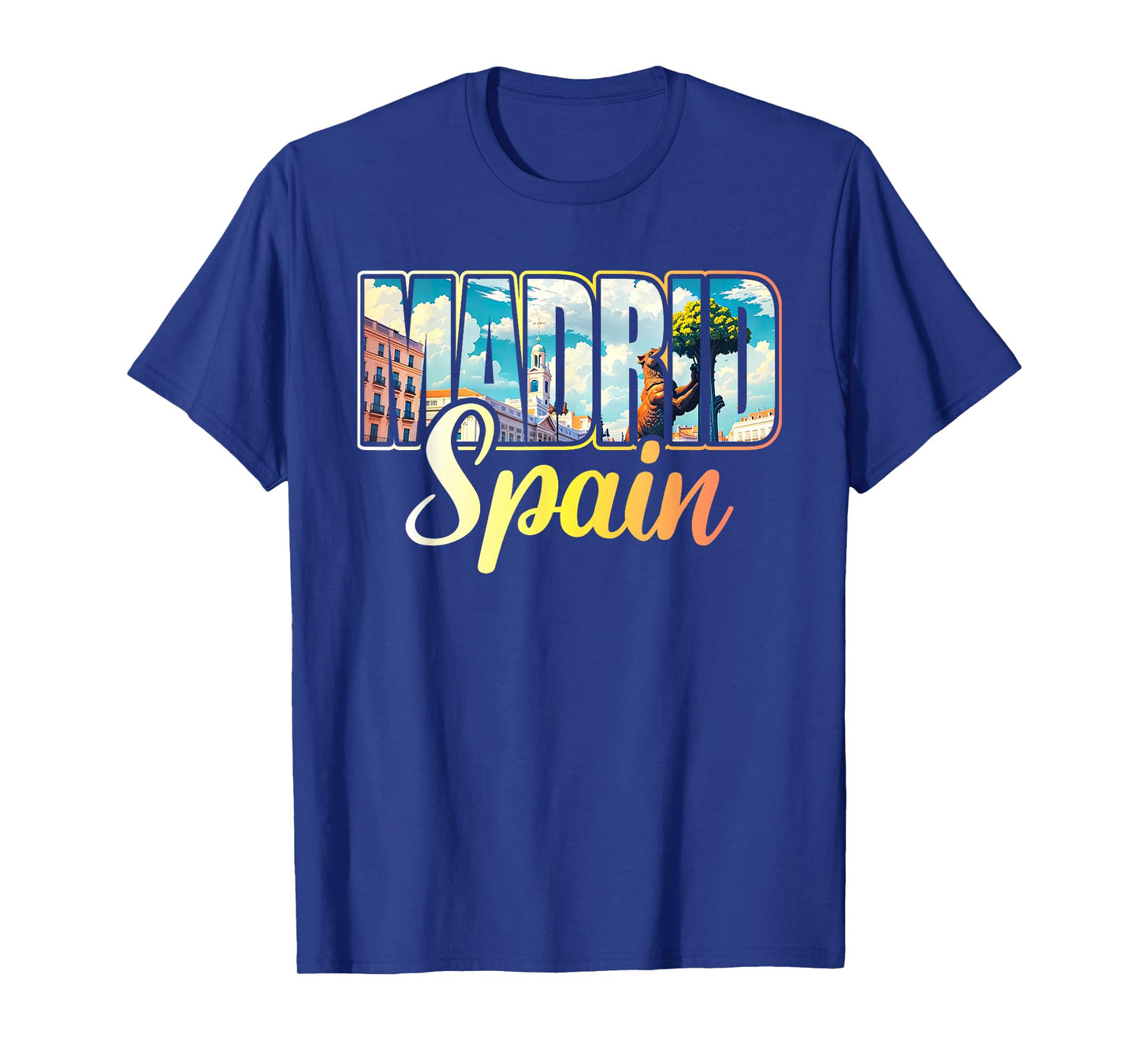 Madrid Spain Espana Town Spain City Madrid T-Shirt