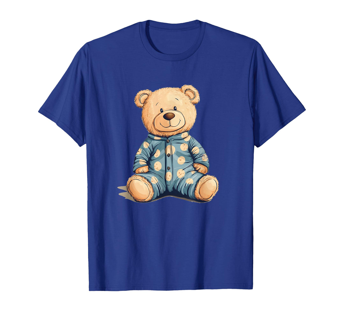 Teddy Bear in Pajama Costume for Bedtime Smiles T-Shirt