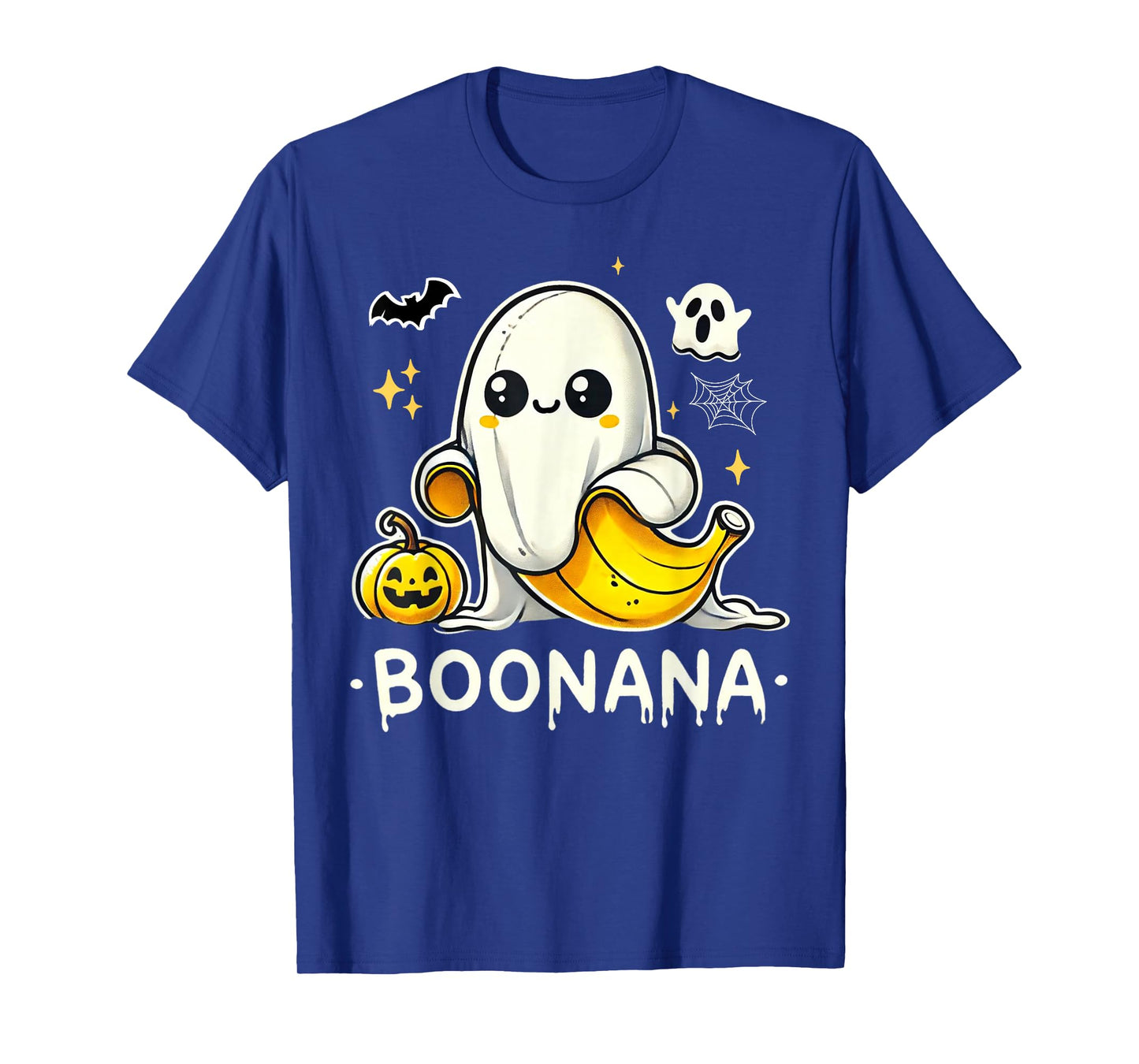 Boonana Cute Ghost Banana Halloween Costume Men Women T-Shirt