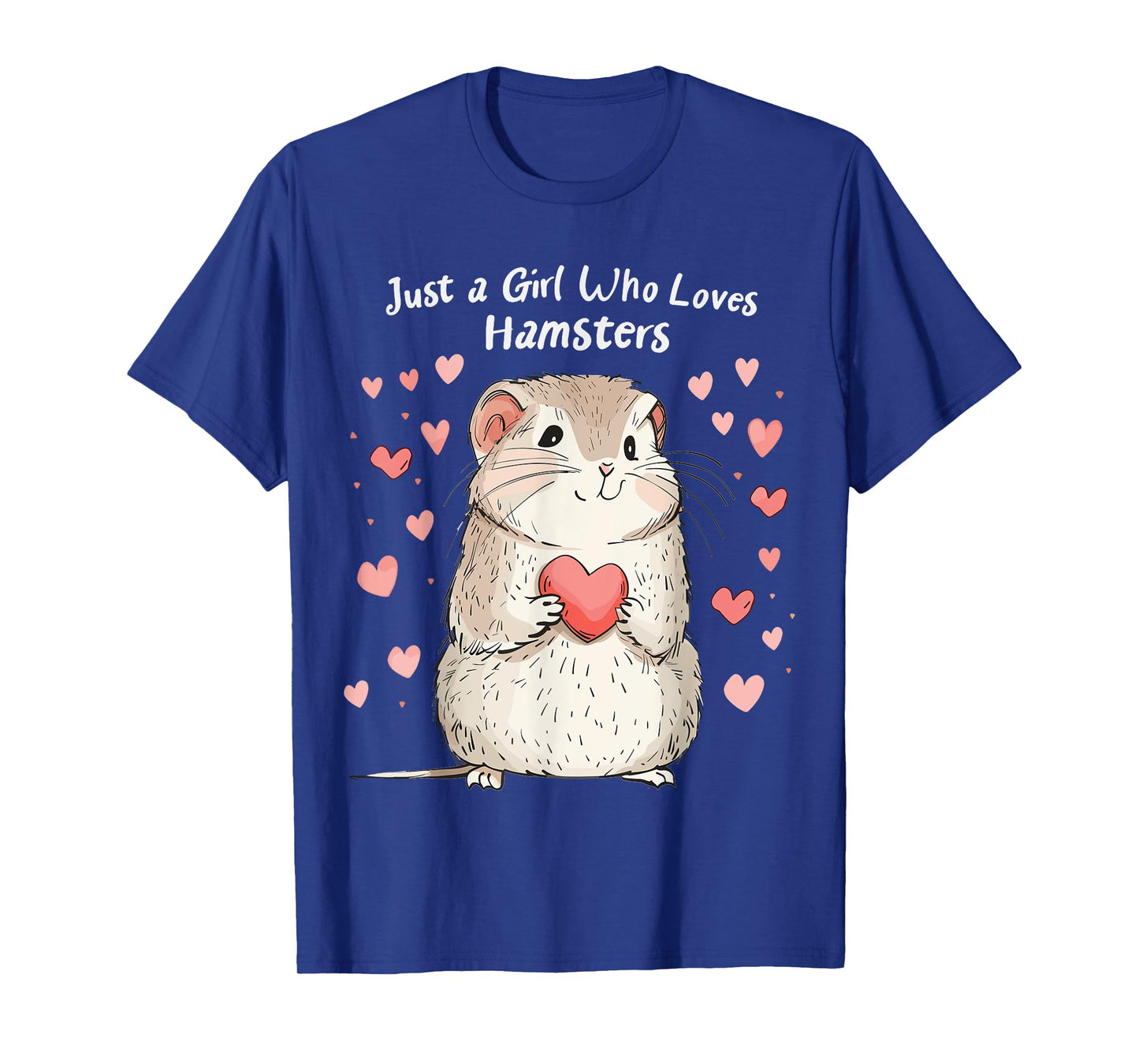 Cute Hamster Lovers Gift This Girl Loves Her Hamster T-Shirt
