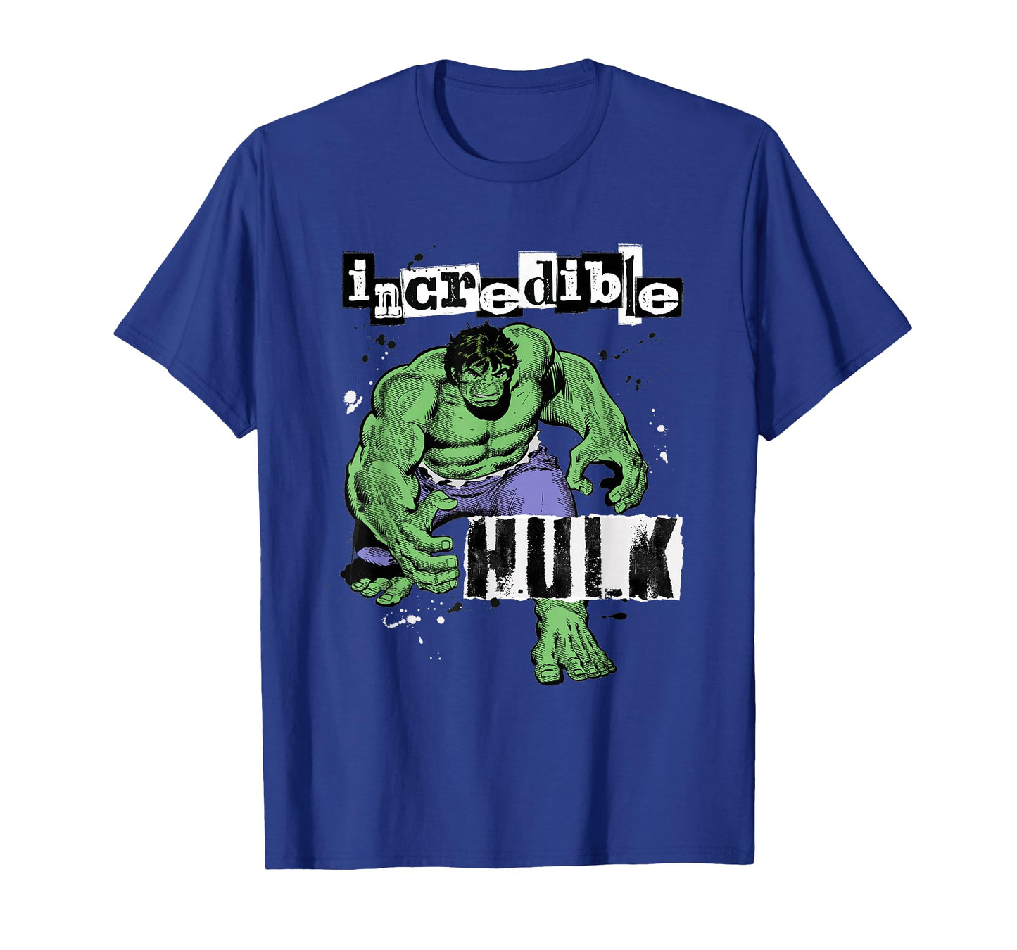 Marvel Super Heroes Incredible Hulk Retro Vintage Comic T-Shirt