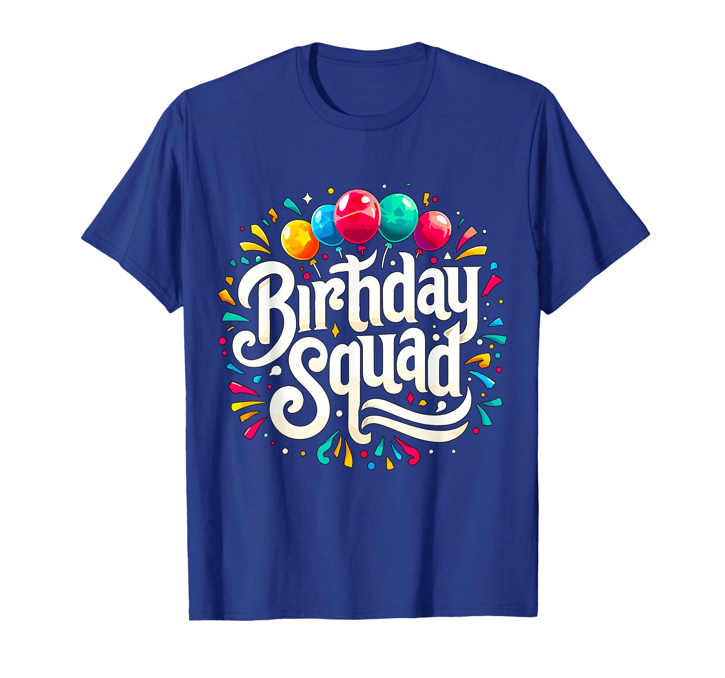 Birthday Squad Birthday Crew Party T-Shirt