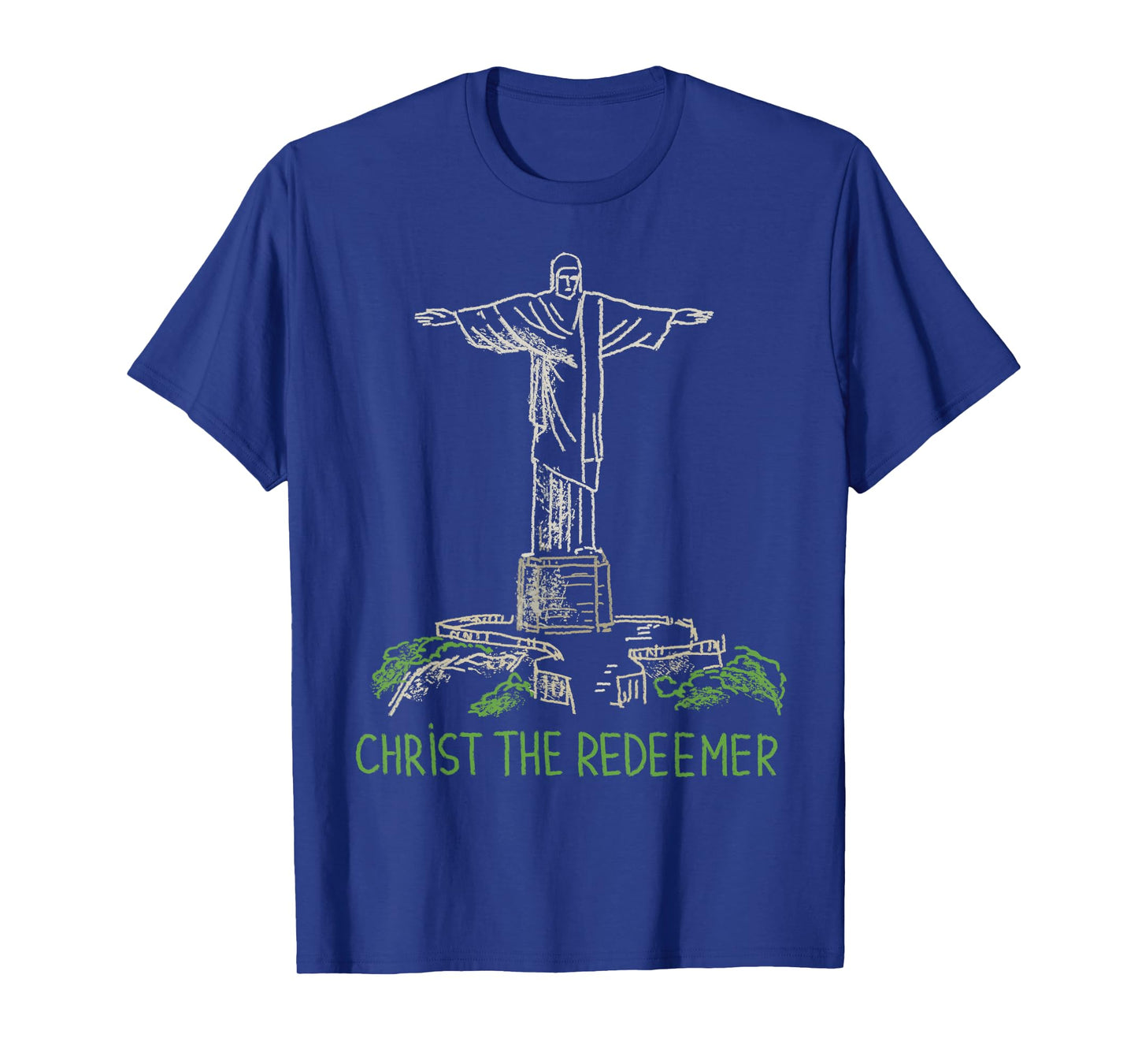 Christ the Redeemer T-shirt Tee T Shirt Tshirt