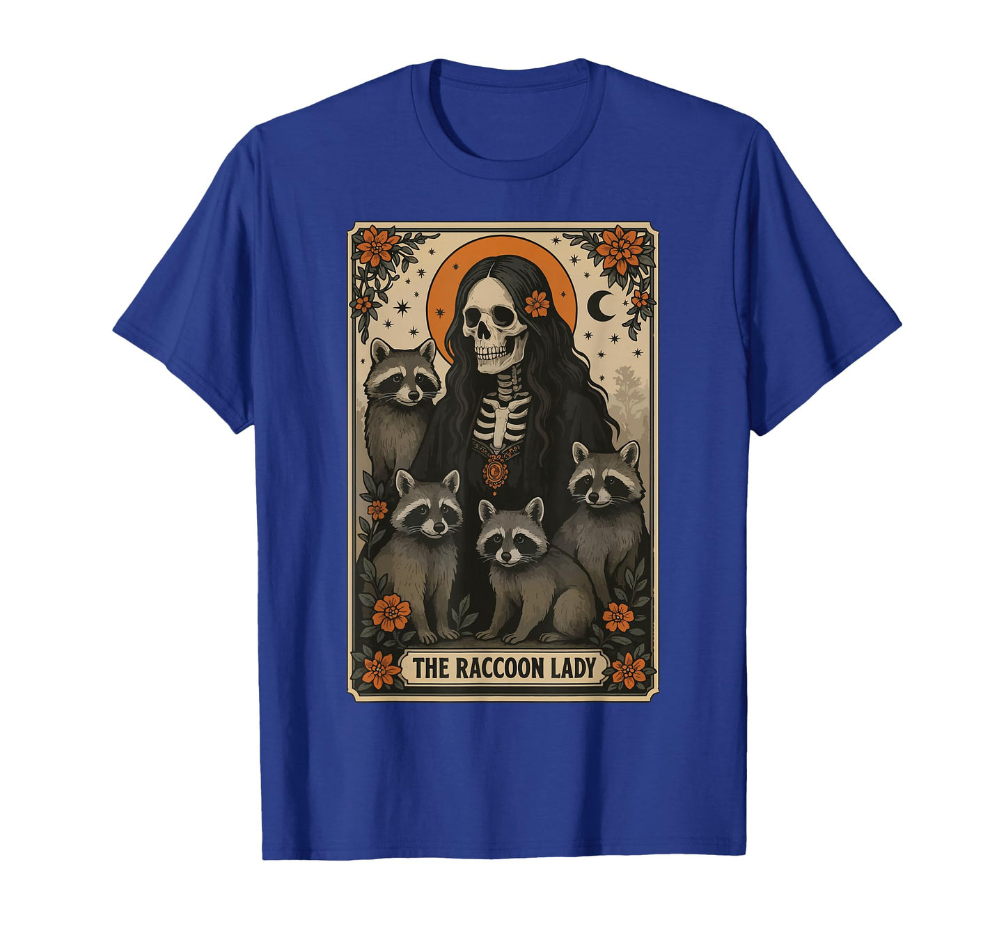 The Raccoon Lady Tarot Card T-Shirt