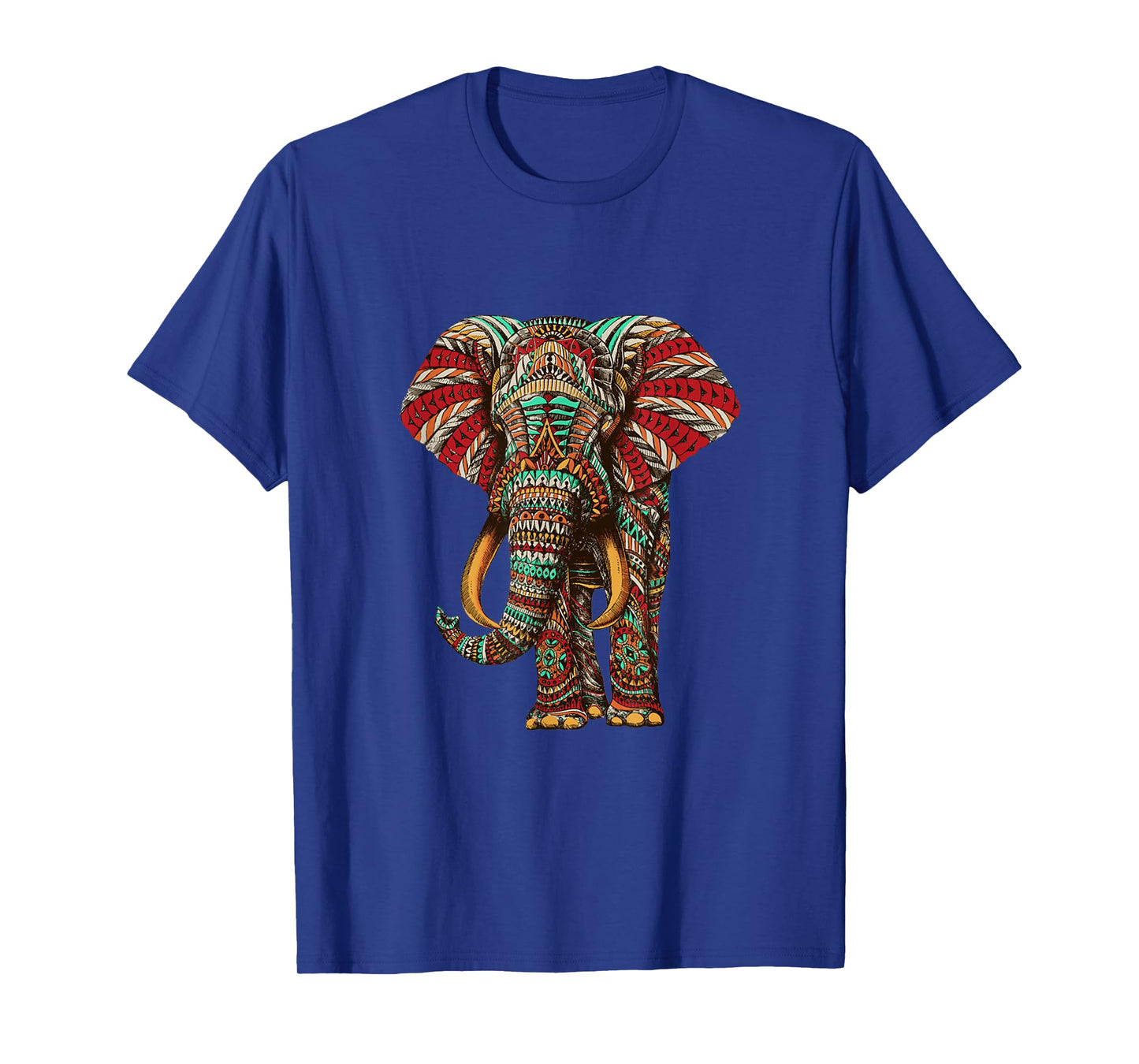 Henna Stylish Artistic Save The Elephants | Wildlife T-Shirt