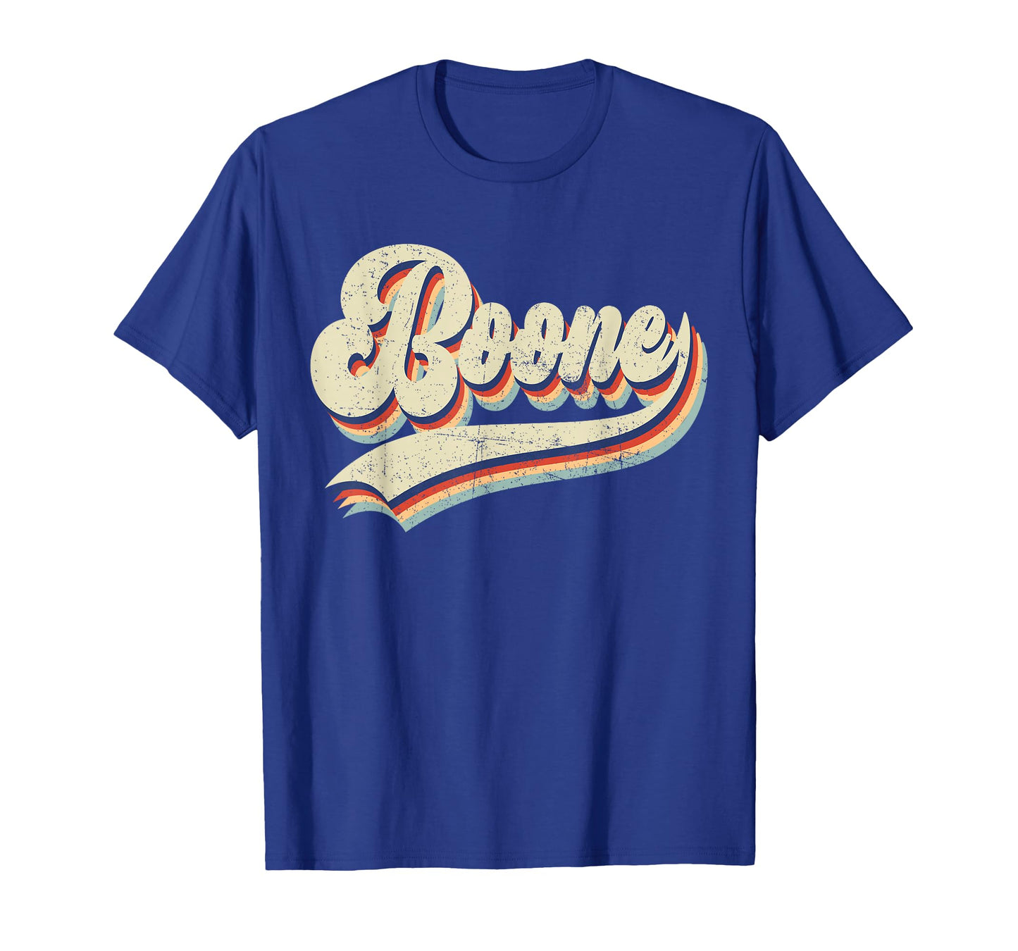 Boone Family Name I Love Boone Personalized Vintage T-Shirt