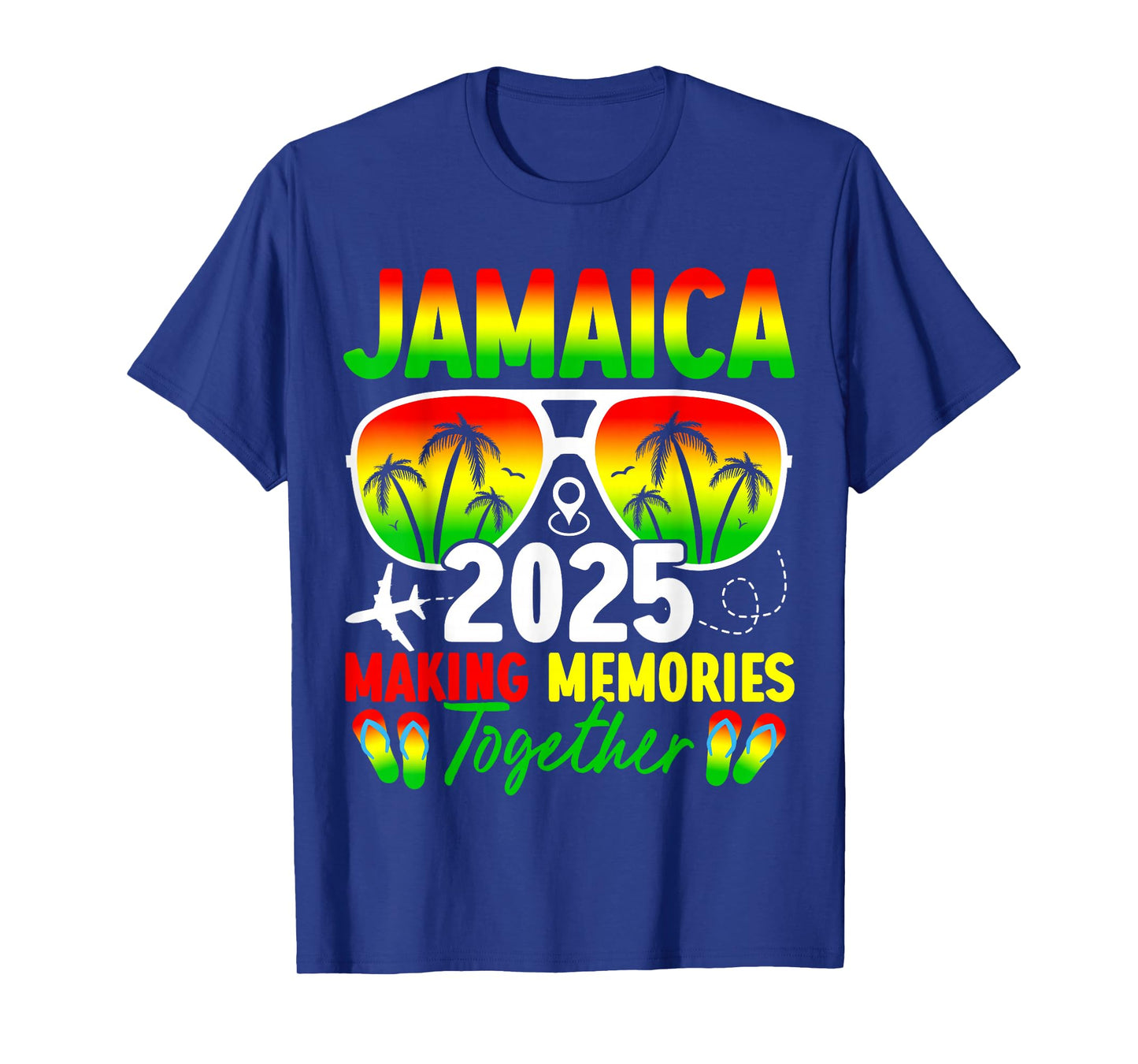 Jamaica Family Reunion 2025 Making Memories Vacation Summer T-Shirt