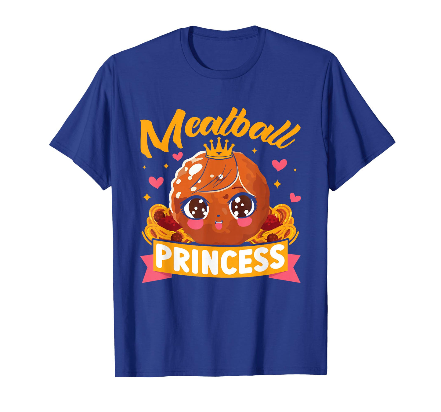 Kids Meatball Princess Funny T-Shirt