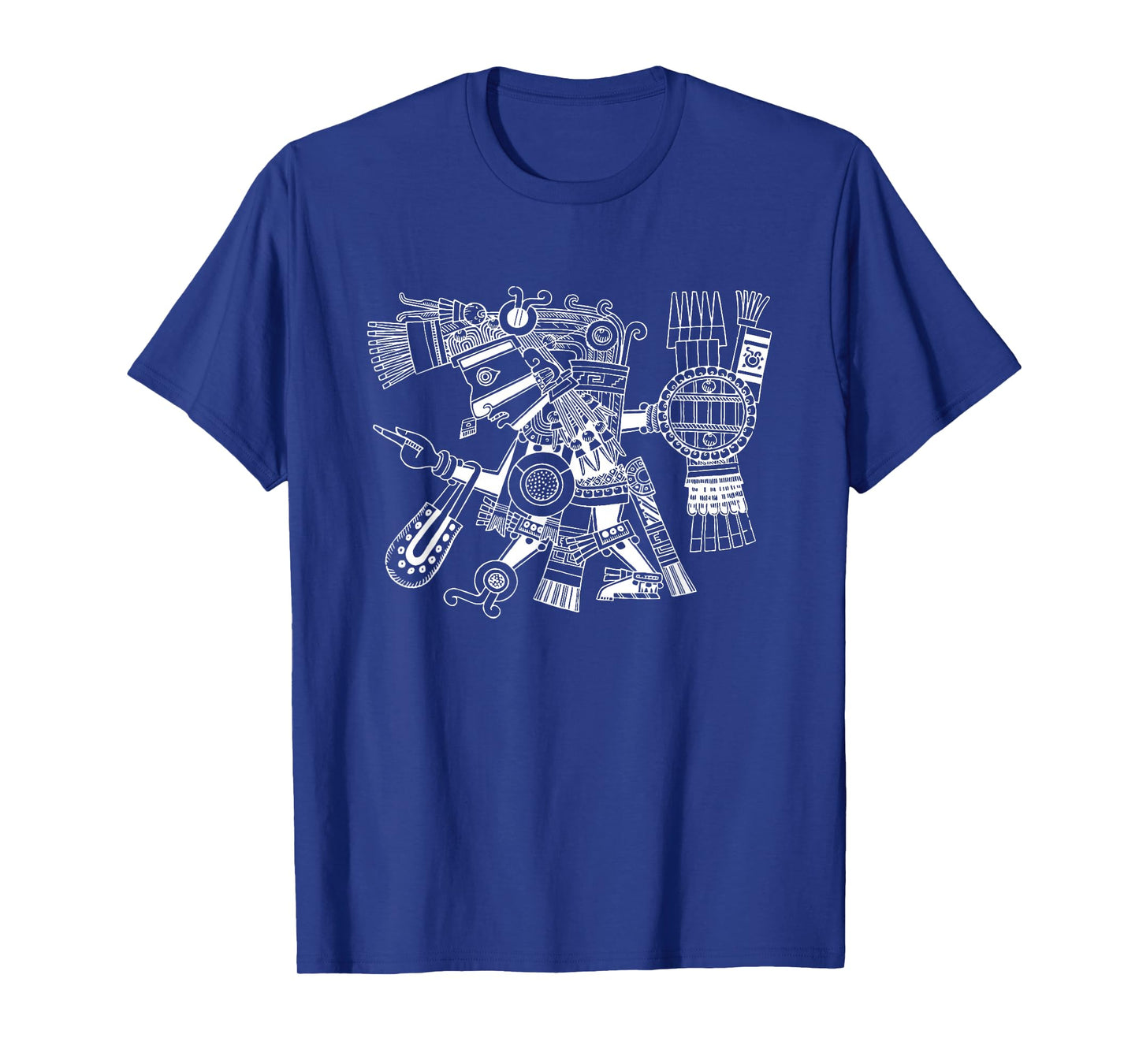 Maya patron deity Tezcatlipoca warrior Aztec Indians Mexico T-Shirt