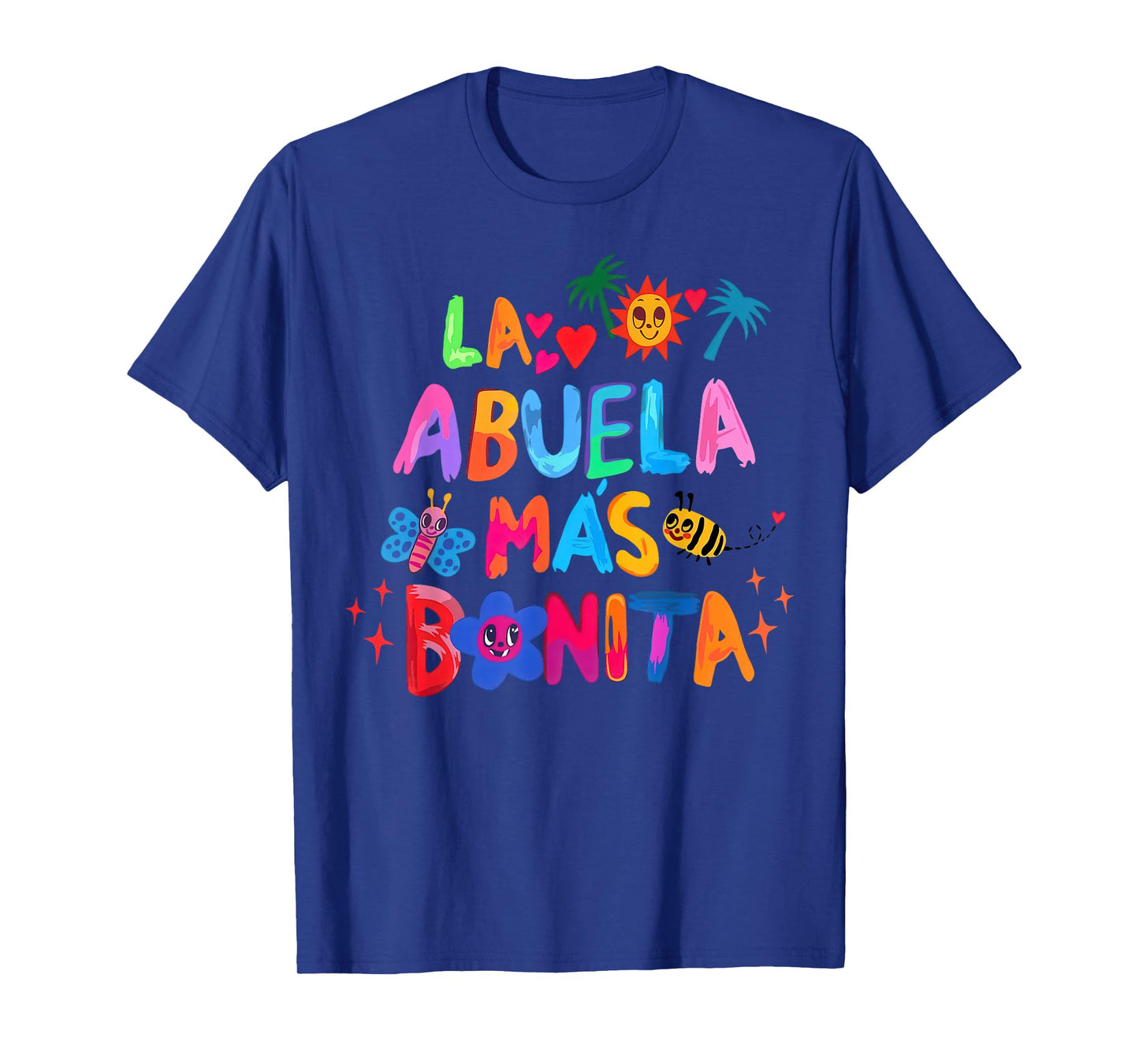 La Abuela Más Bonita Mom Cute Grandma Mother's Day for Youth T-Shirt