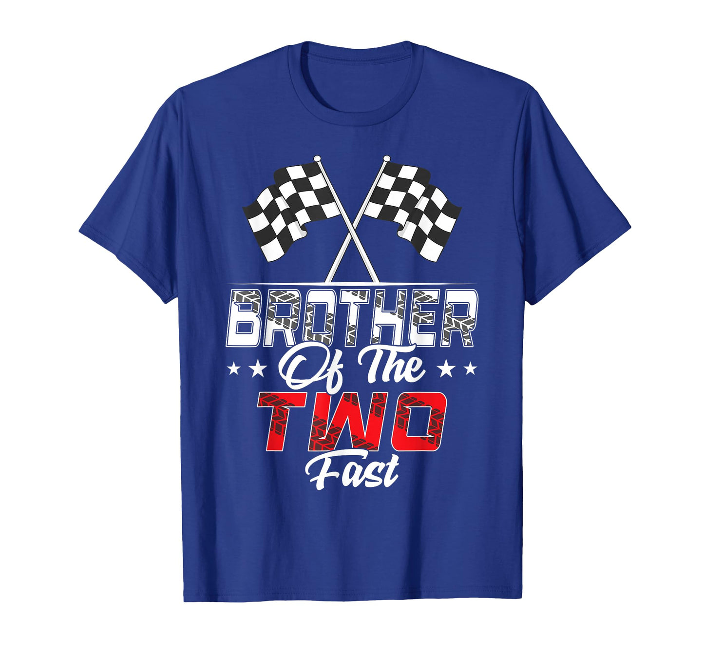 Brother Of The Two Fast Second Birthday Racing Car Family T-Shirt