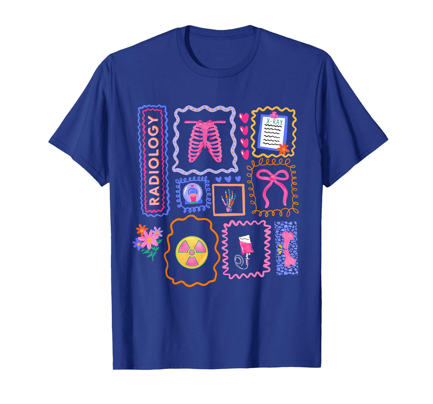 Funny Xray Tech Radiology Cute Rad Tech Healthcare T-Shirt