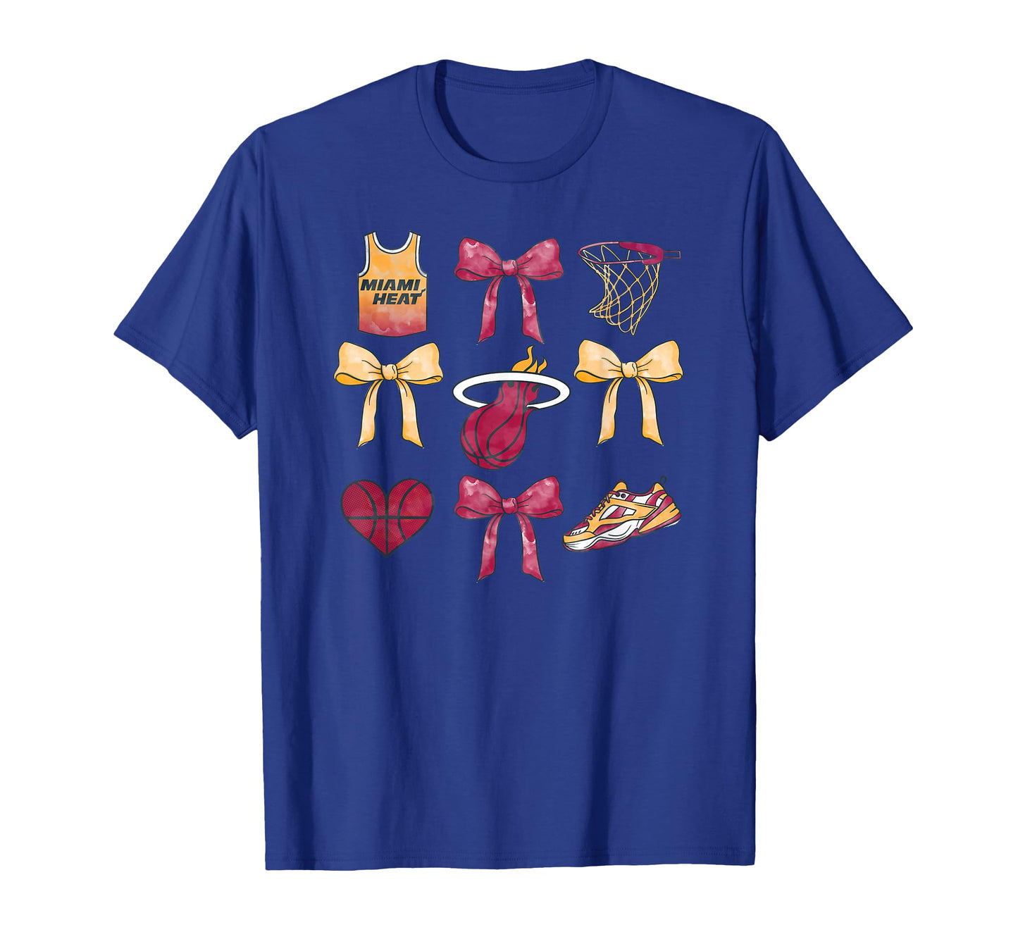 NBA Miami Heat Bow Grid T-Shirt