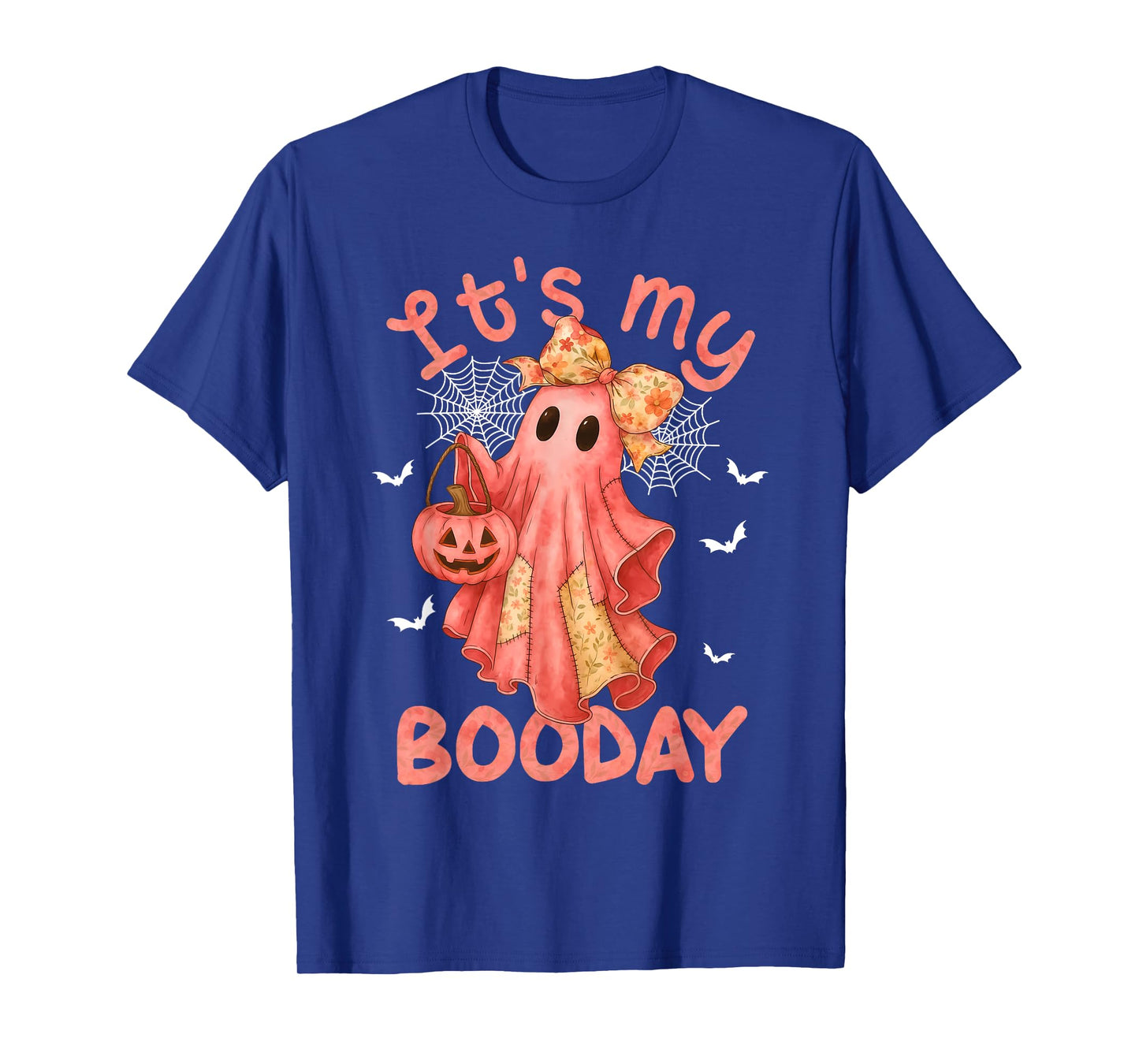 Its My Boo Day Halloween Pink Denim Birthday Ghost for Girl T-Shirt