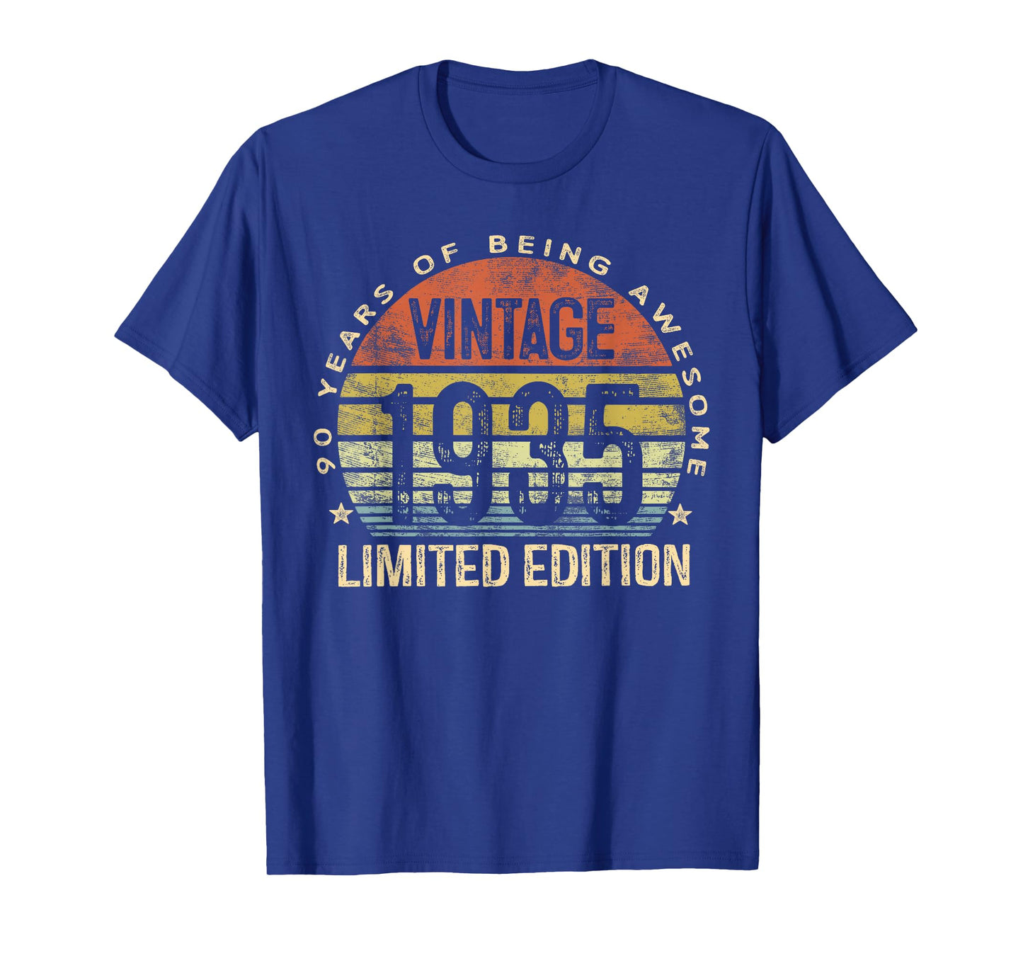 Vintage 1935 Limited Edition 90-Year-Old Gifts 90th Birthday T-Shirt