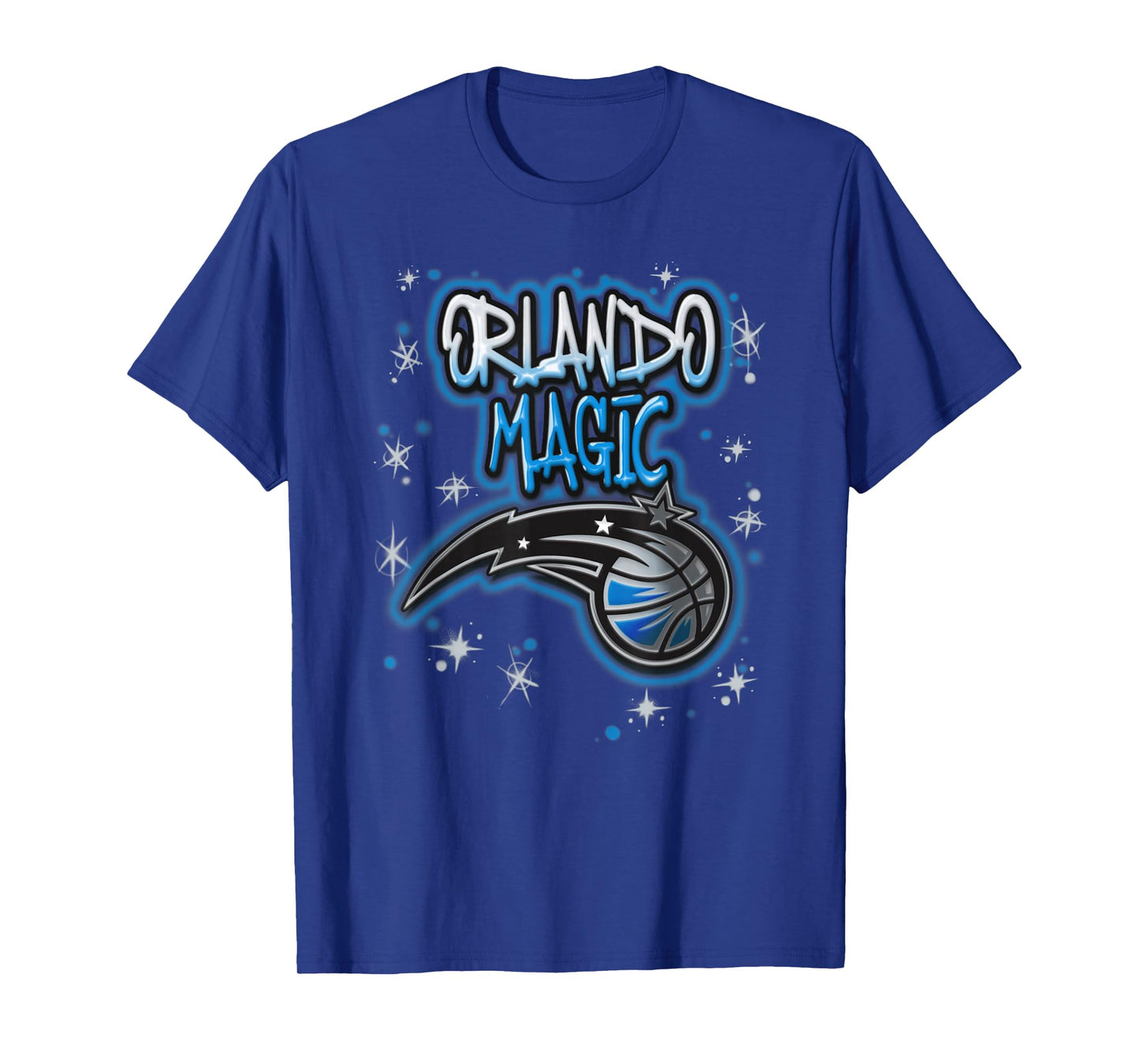 NBA Orlando Magic Airbrush Logo T-Shirt