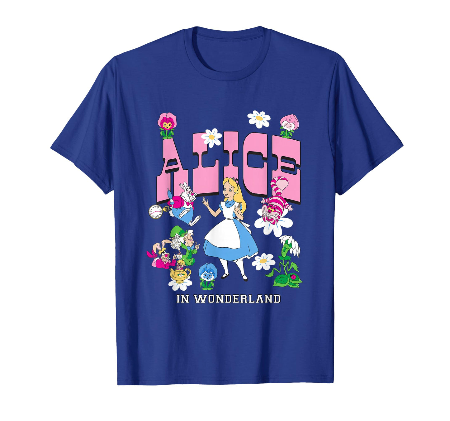 Disney Alice In Wonderland Wildflower Forest T-Shirt