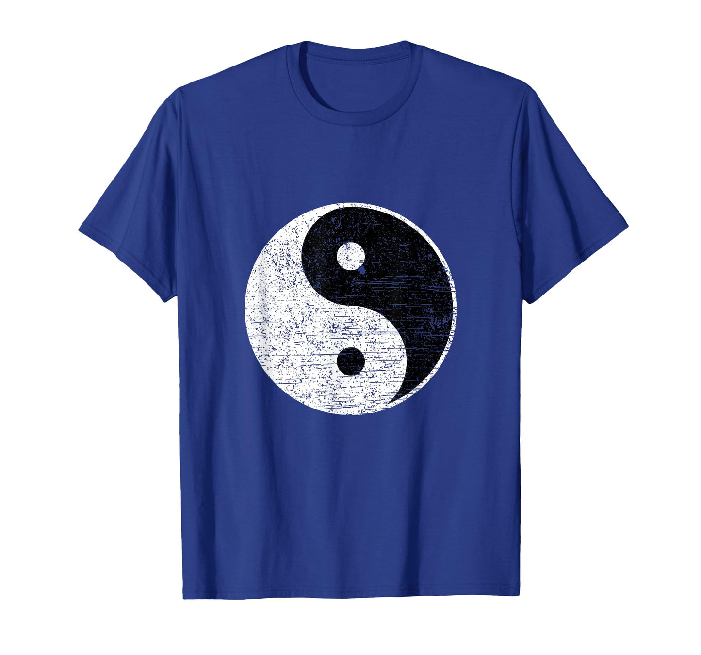Yin And Yang Black White Abstract Asian Art Style Yoga Gift T-Shirt