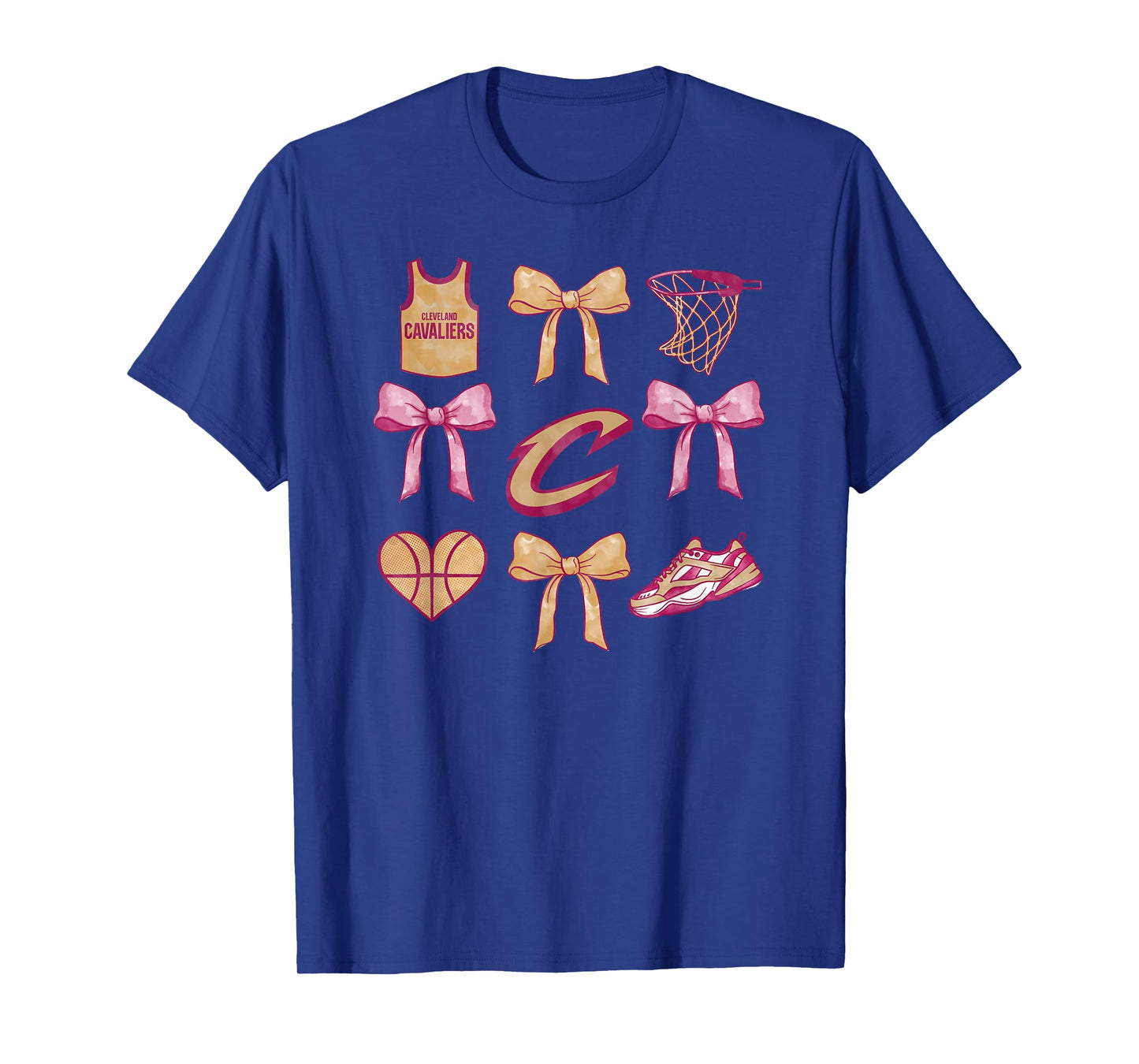 NBA Cleveland Cavaliers Bow Grid T-Shirt
