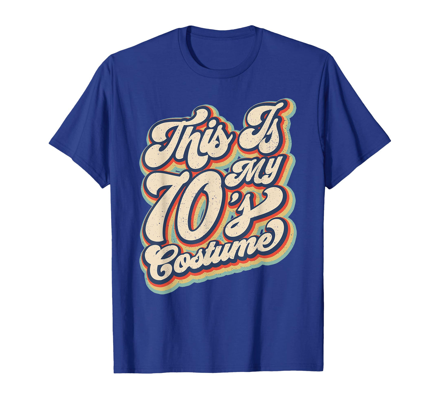 This Is My 70s Costume Vintage Retro Halloween 70's Hippie T-Shirt