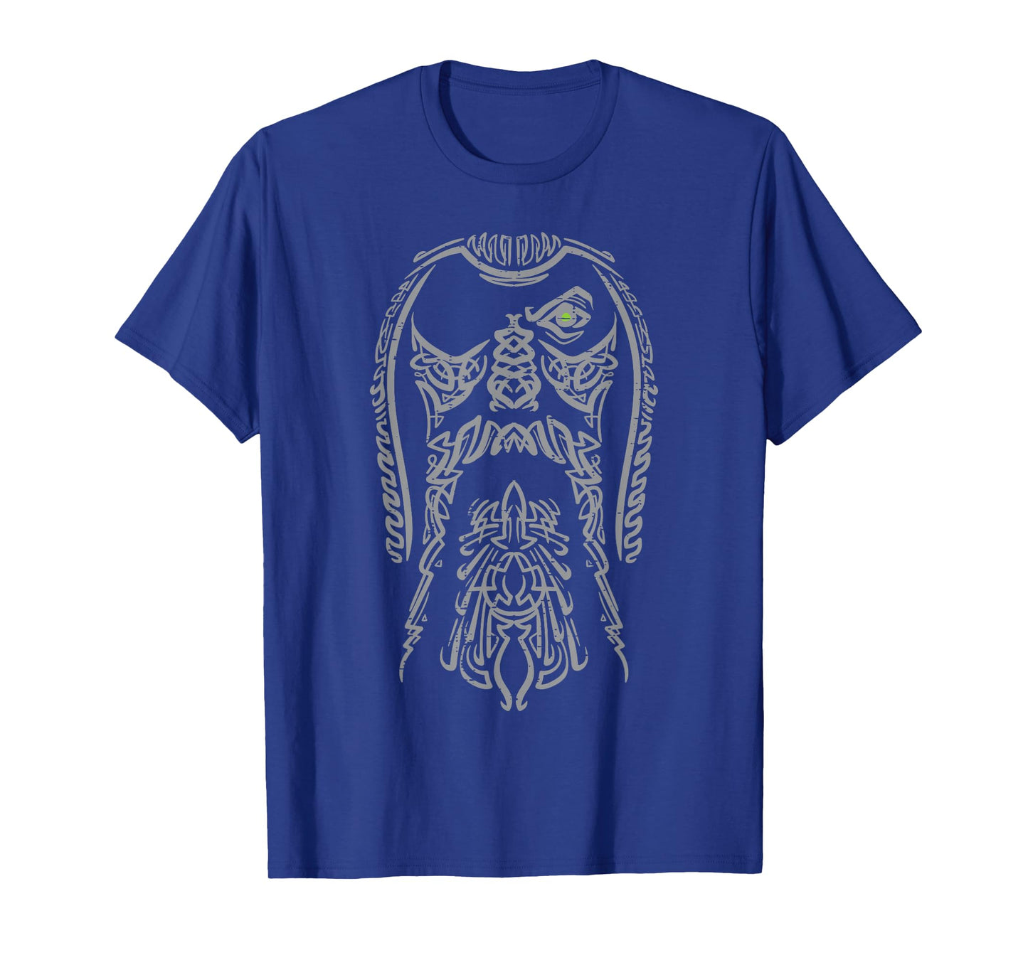 Viking Odin Face Norse Mythology God Men Women Boys Kids T-Shirt