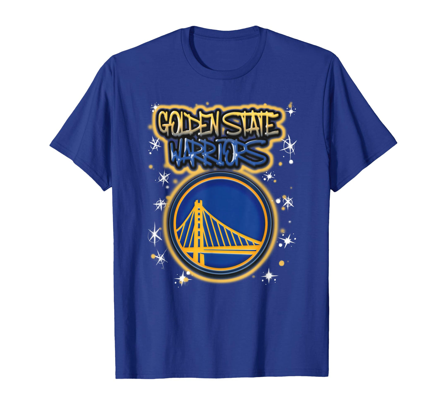 NBA Golden State Warriors Airbrush Logo T-Shirt