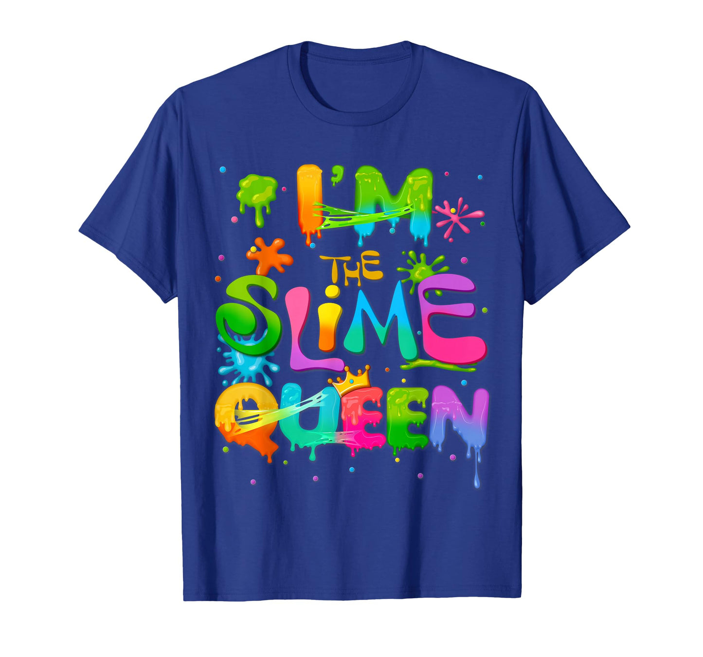 Im The Slime Queen Birthday Group Family Matching Party T-Shirt