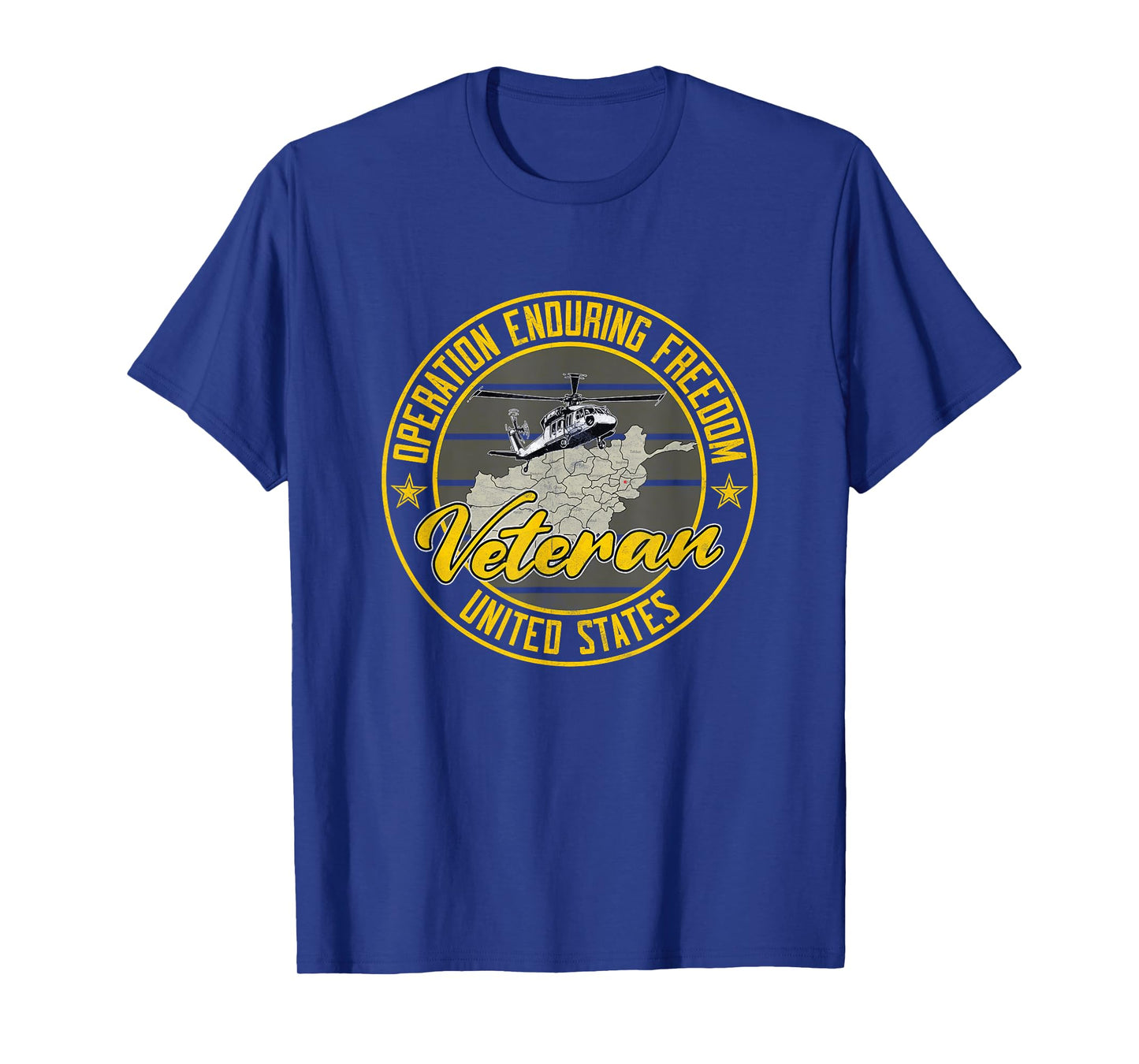 Operation Enduring Freedom OEF Veteran Afghanistan Vintage T-Shirt