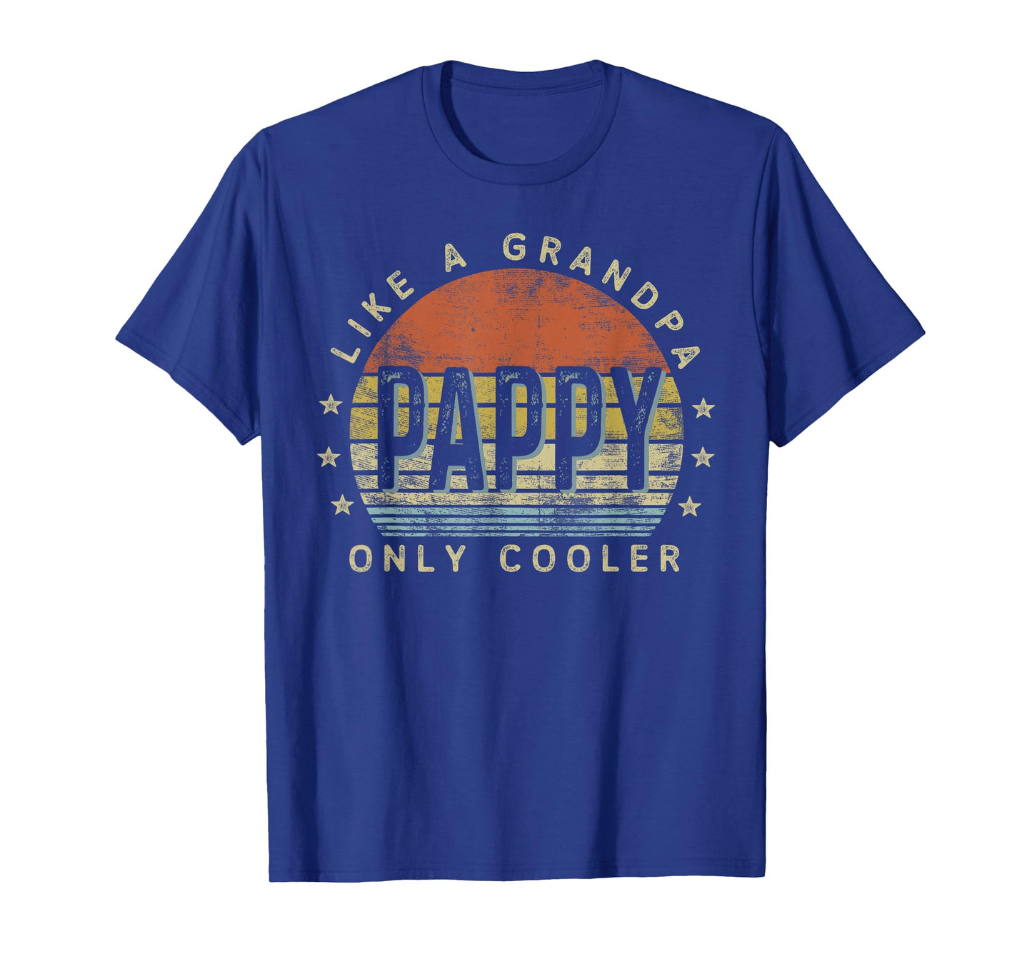 Pappy Like a Grandpa Only Cooler Pappy Gifts Vintage Style T-Shirt