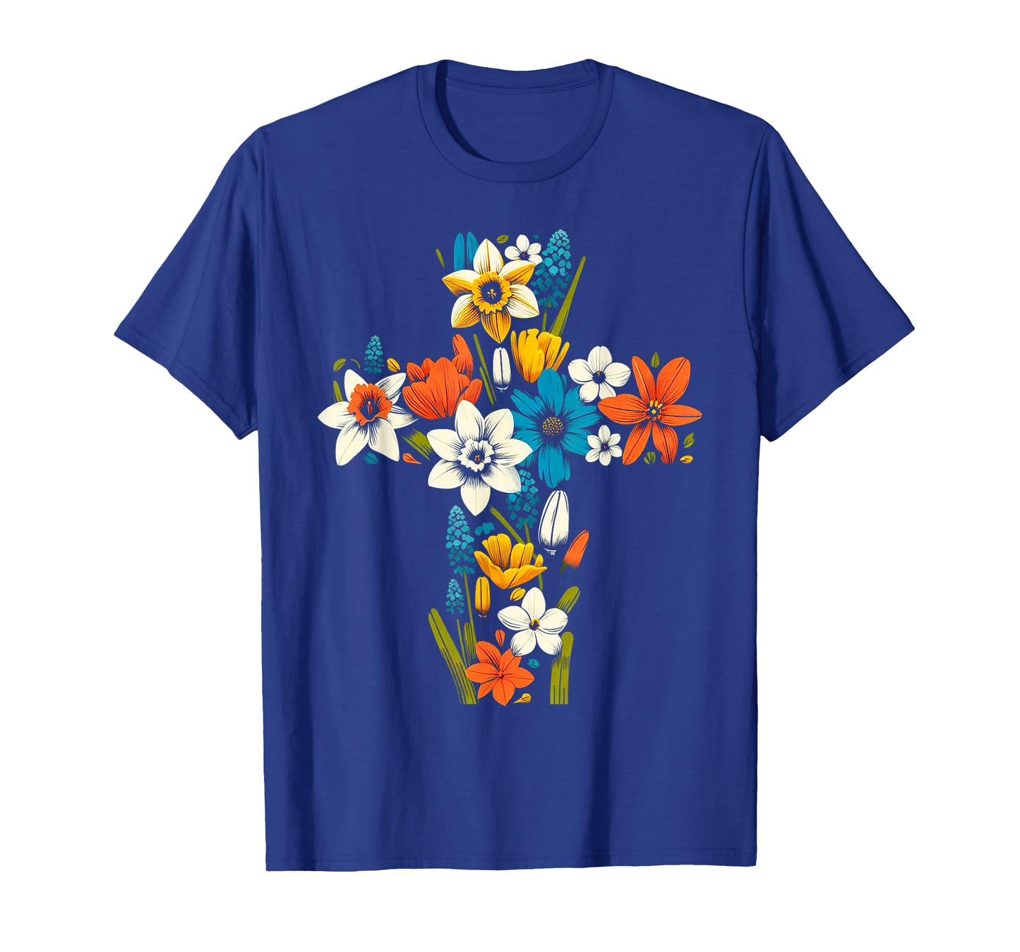 Jesus Christ Cross Religious Christian Faithful Believer T-Shirt
