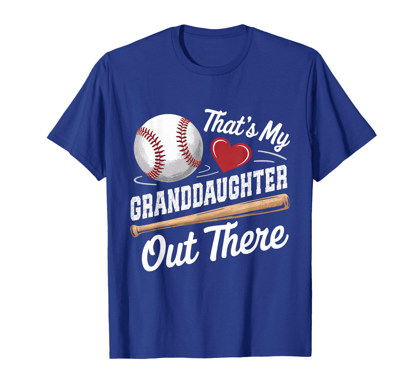 That's My Granddaughter Out There Baseball Lover Grandma T-Shirt