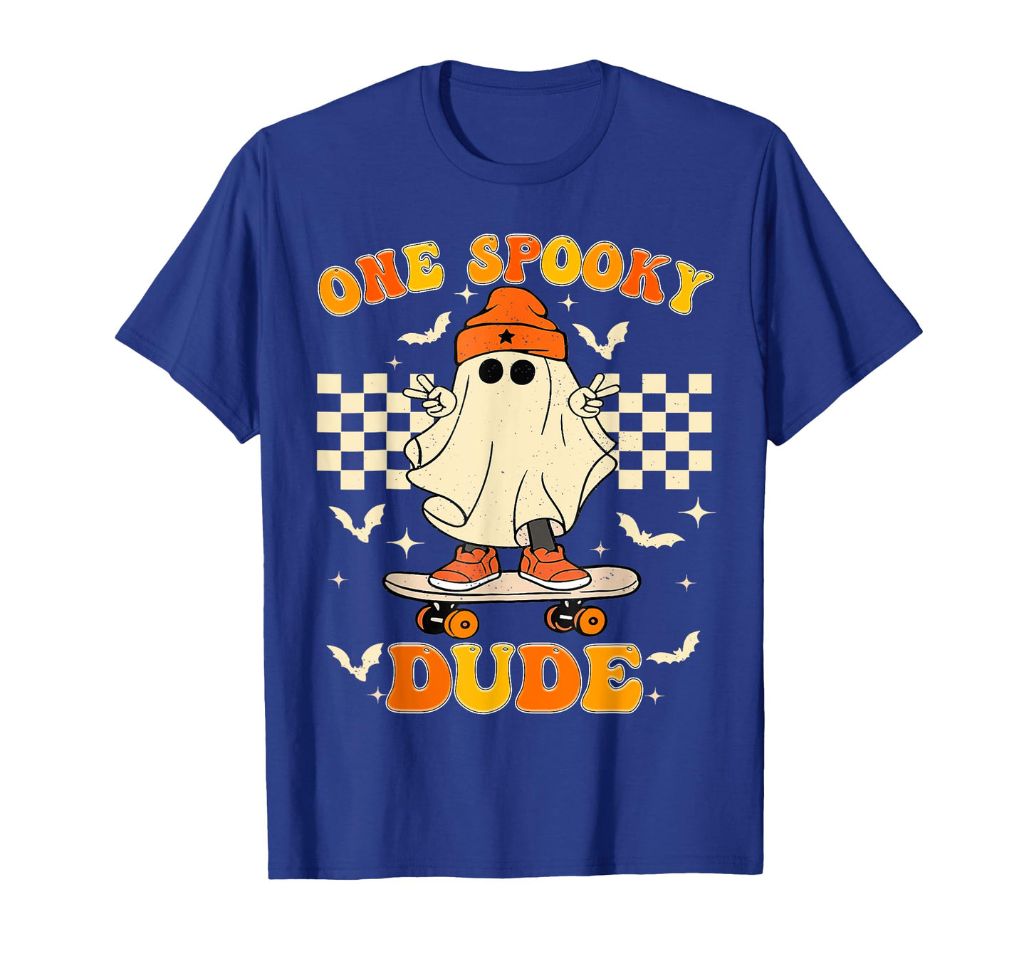 Groovy Boo One Spooky Dude First Halloween Birthday Boy T-Shirt