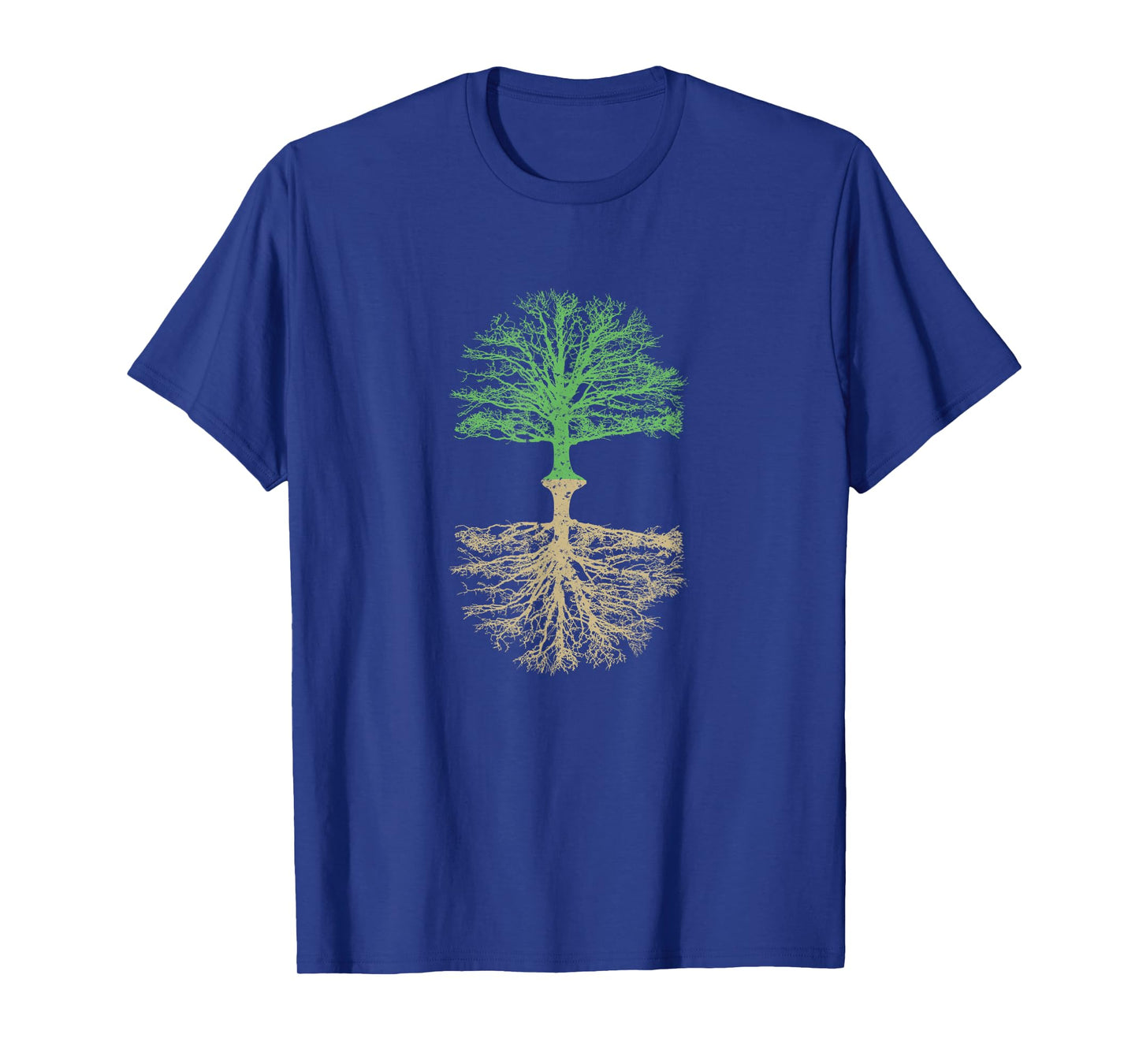 Trees and Roots T-Shirt Outdoor Camping Reflection Nature