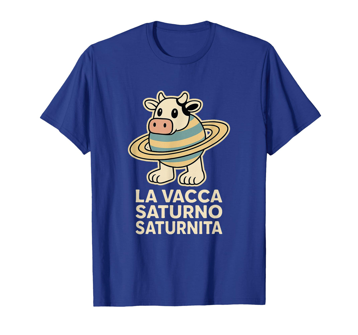 La Vacca Saturno Saturnita Funny Italian Brainrot Kids Meme T-Shirt