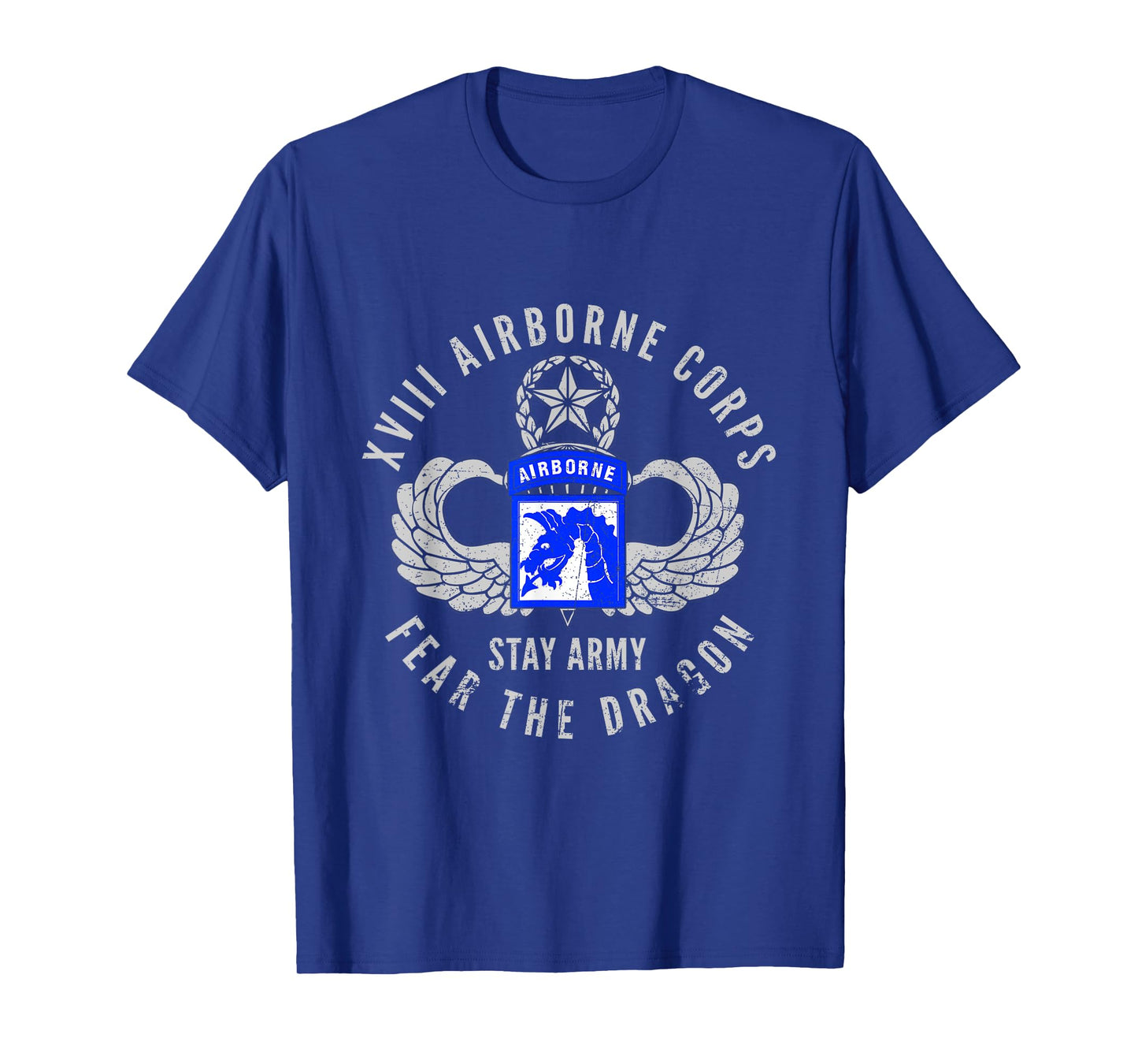 Proud 18th XVIII Airborne Corps US Veteran Fear The Dragon T-Shirt