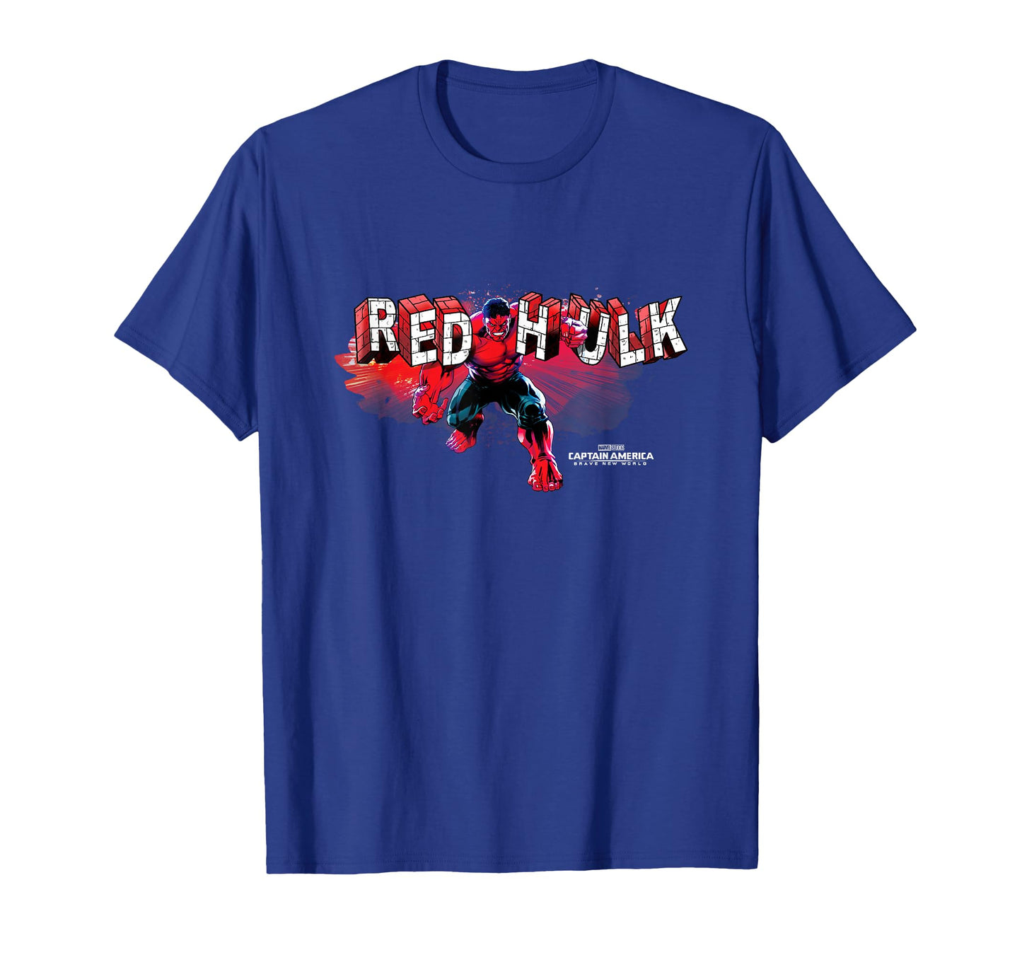 Marvel Captain America: Brave New World Red Hulk Logo T-Shirt