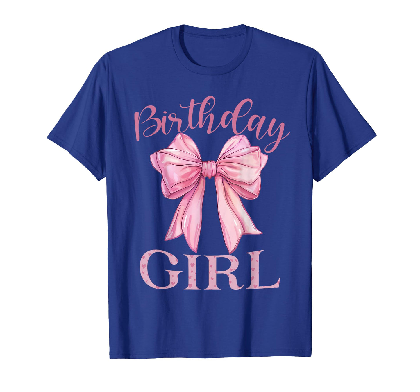 Birthday Girl Shirt Coquette Bow Birthday Party T-Shirt