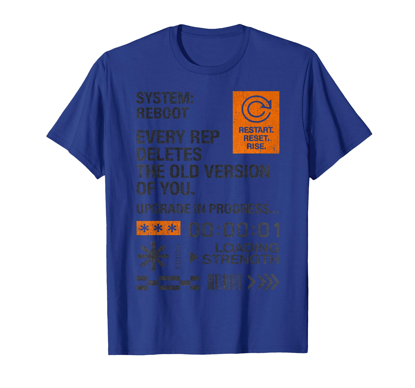Y2K Fitness Quote Gym Training Discipline Yoga Sport Workout T-Shirt