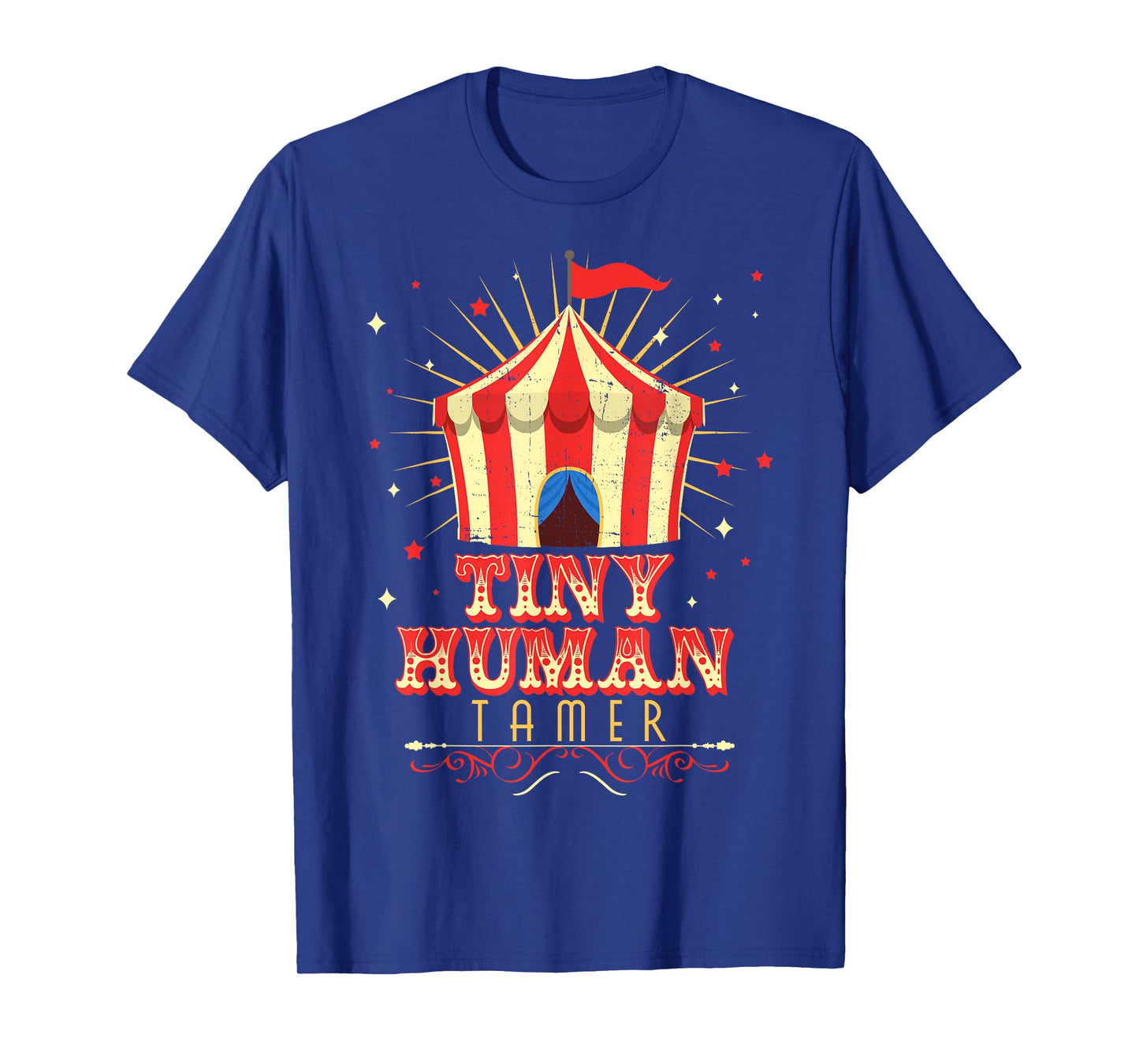 Tiny Human Tamer Carnival Circus Daycare Preschool Teacher T-Shirt